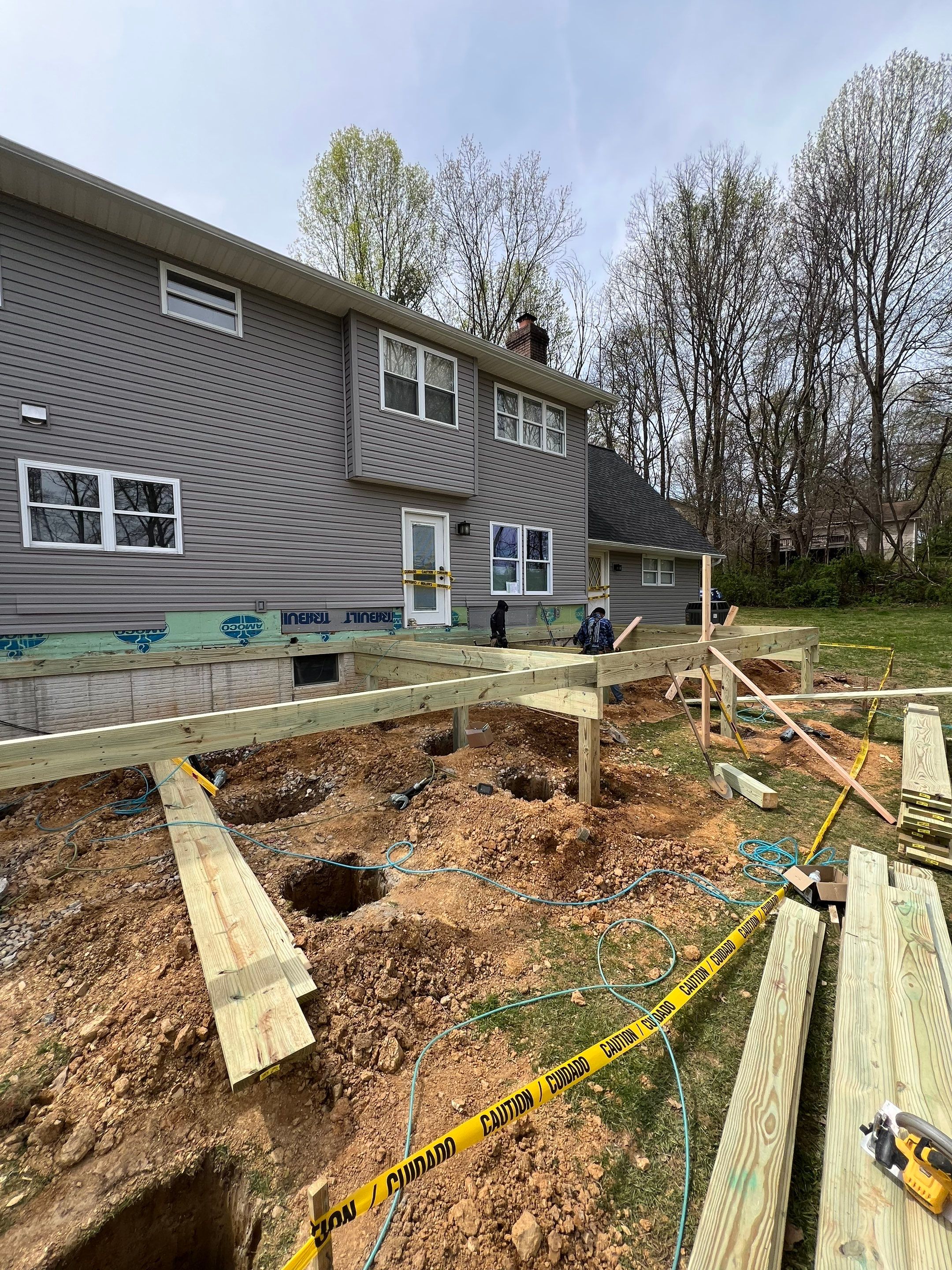 Addition & Deck  by Bec Construction Llc
