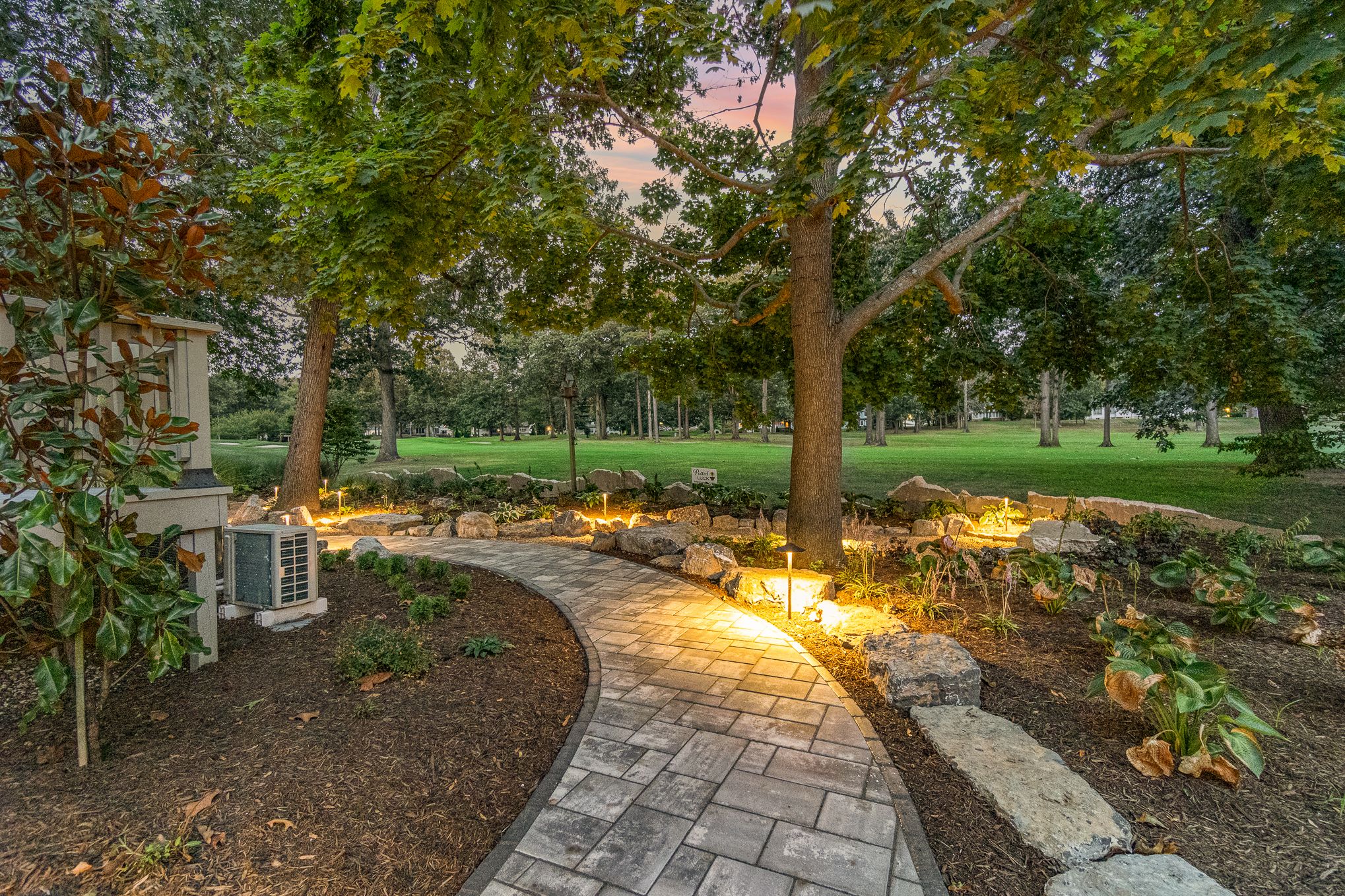 Penn National Project by Potted Luck Landscape