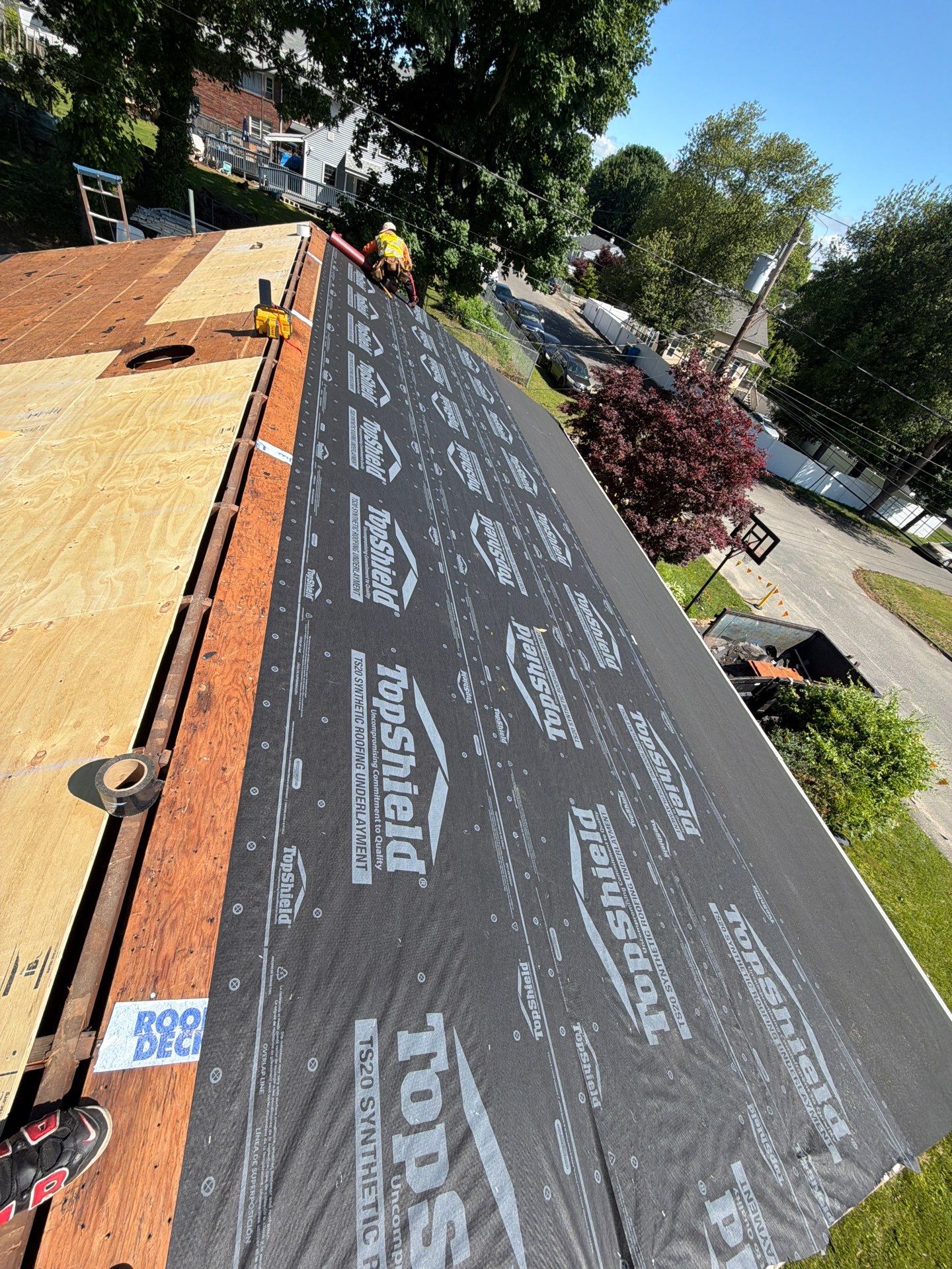 Project in Waterbury, CT by Elitex Roofing