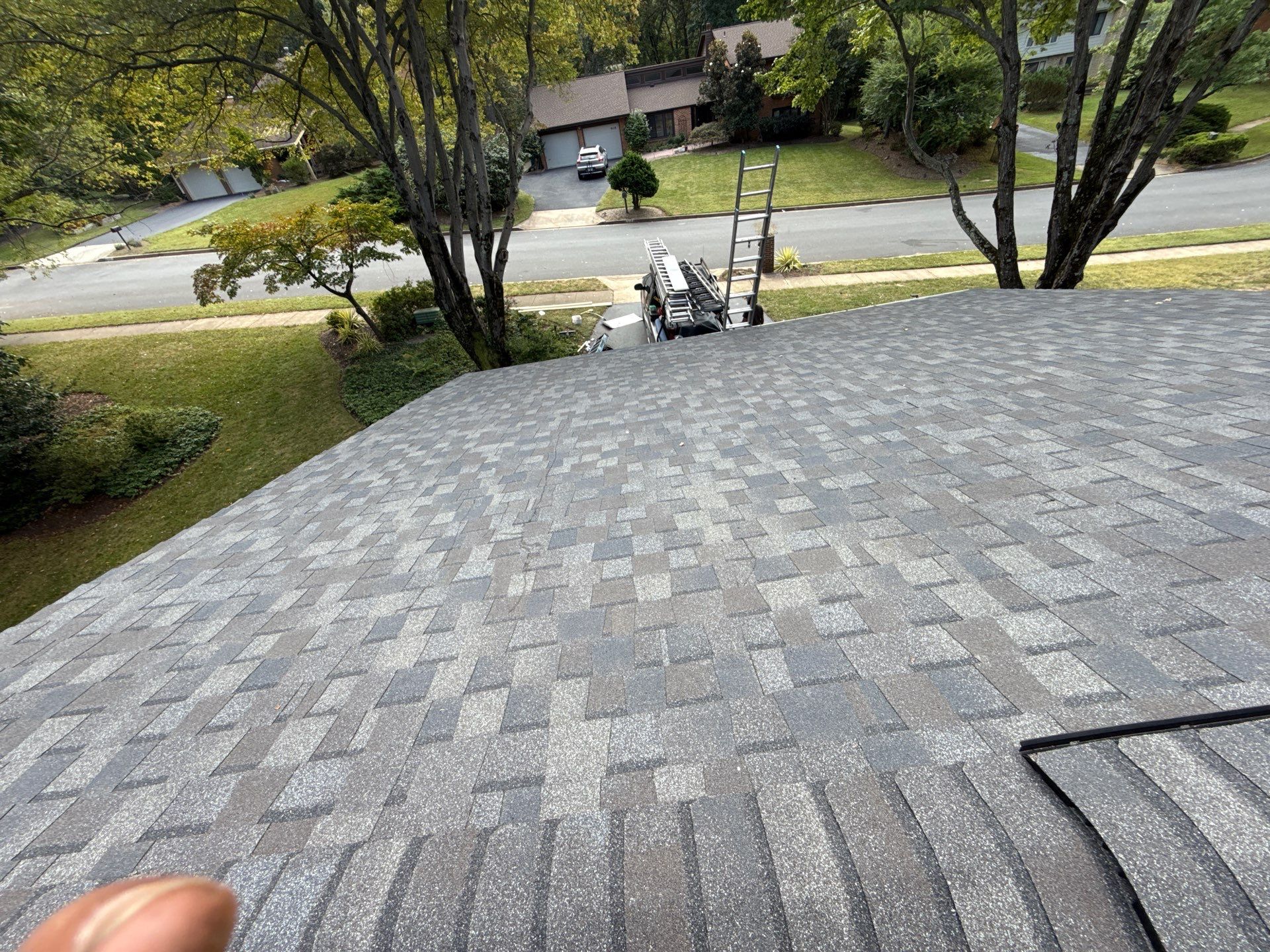 Vienna : Residential Roof Replacement with CertainTeed Landmark Pro in Max Def Georgetown Gray  by RM Banning, Inc.
