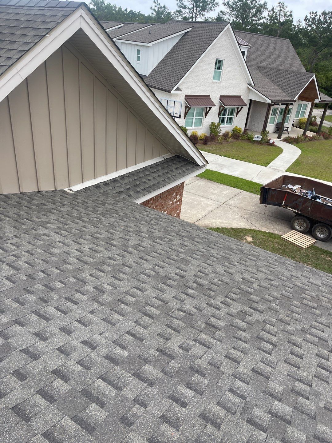 Residential Roofing Installation using Roof Replacement by American Roofing & Construction LLC