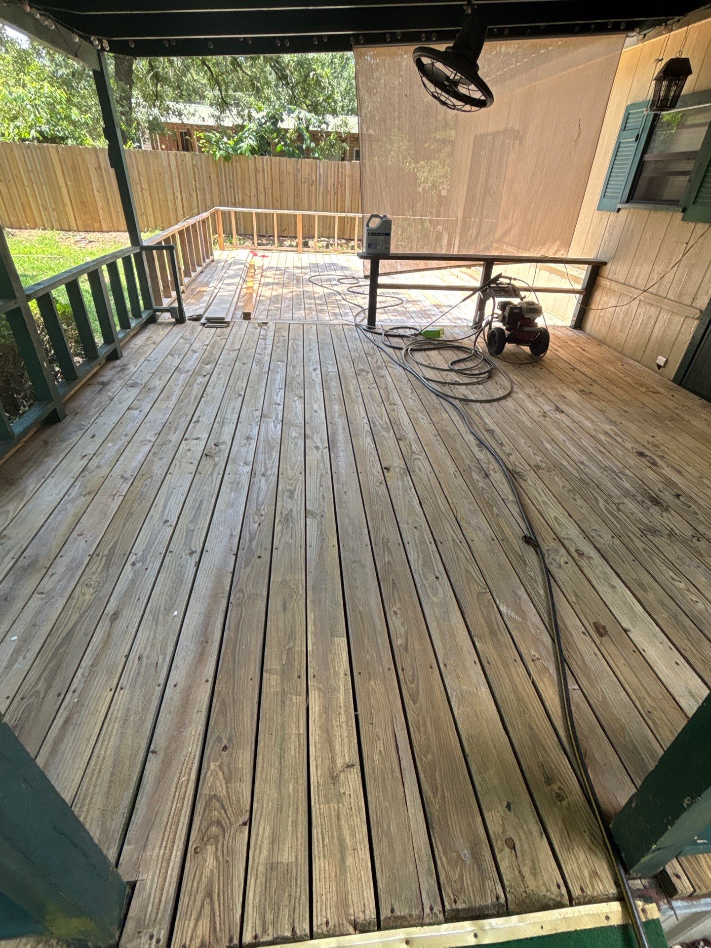 Full Exterior Revamp with Fence Staining in Flint, Texas by Quality Coats Painting