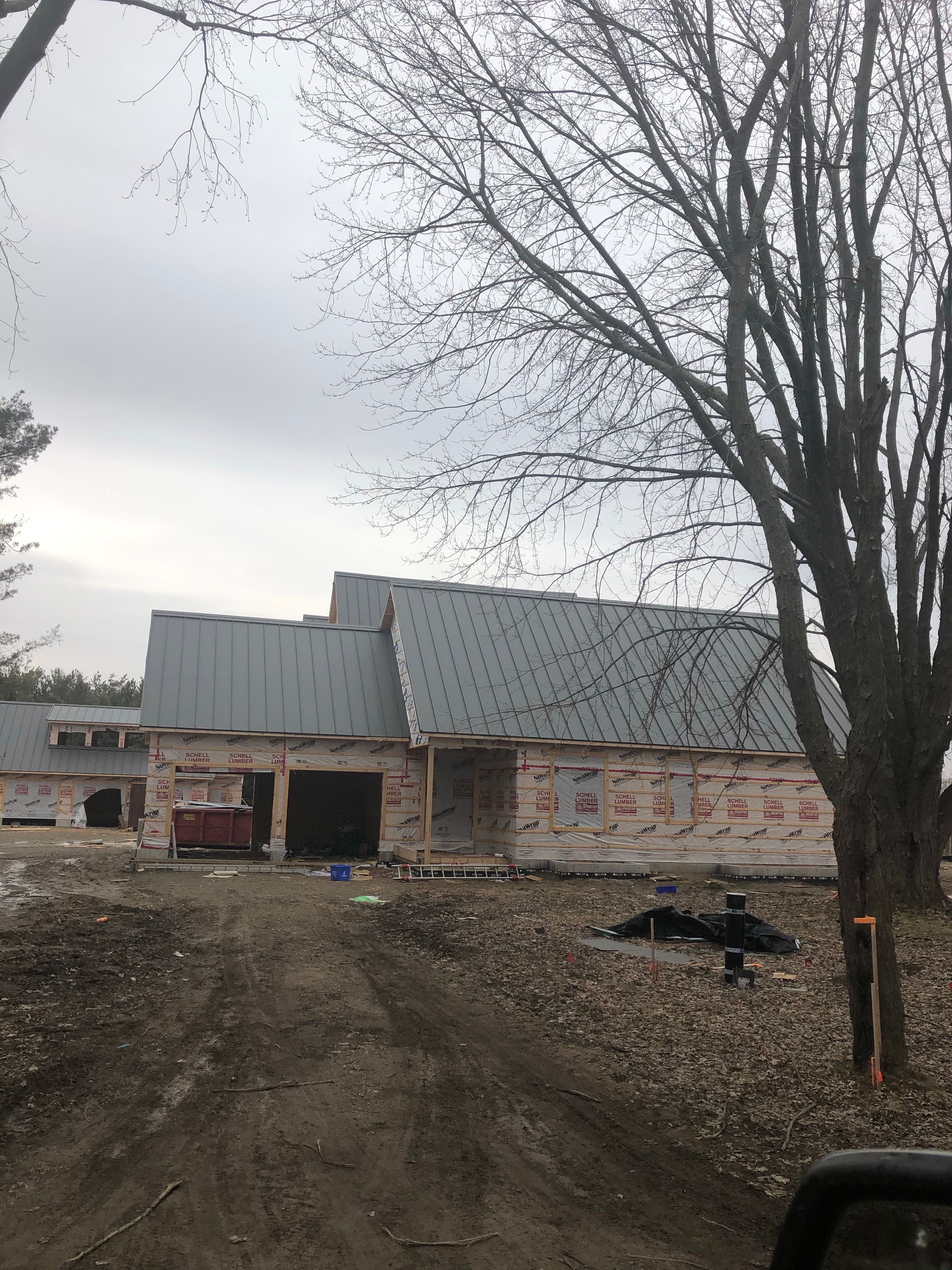 New Construction | 16” Standing Seam Metal Roof Installation by Jay Carter Roofing & Sheet Metal