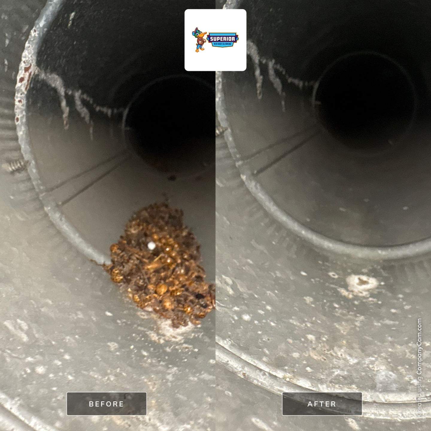 Comprehensive Air Duct Cleaning and Debris Removal in Rogers, OH by Superior Air Duct Cleaning