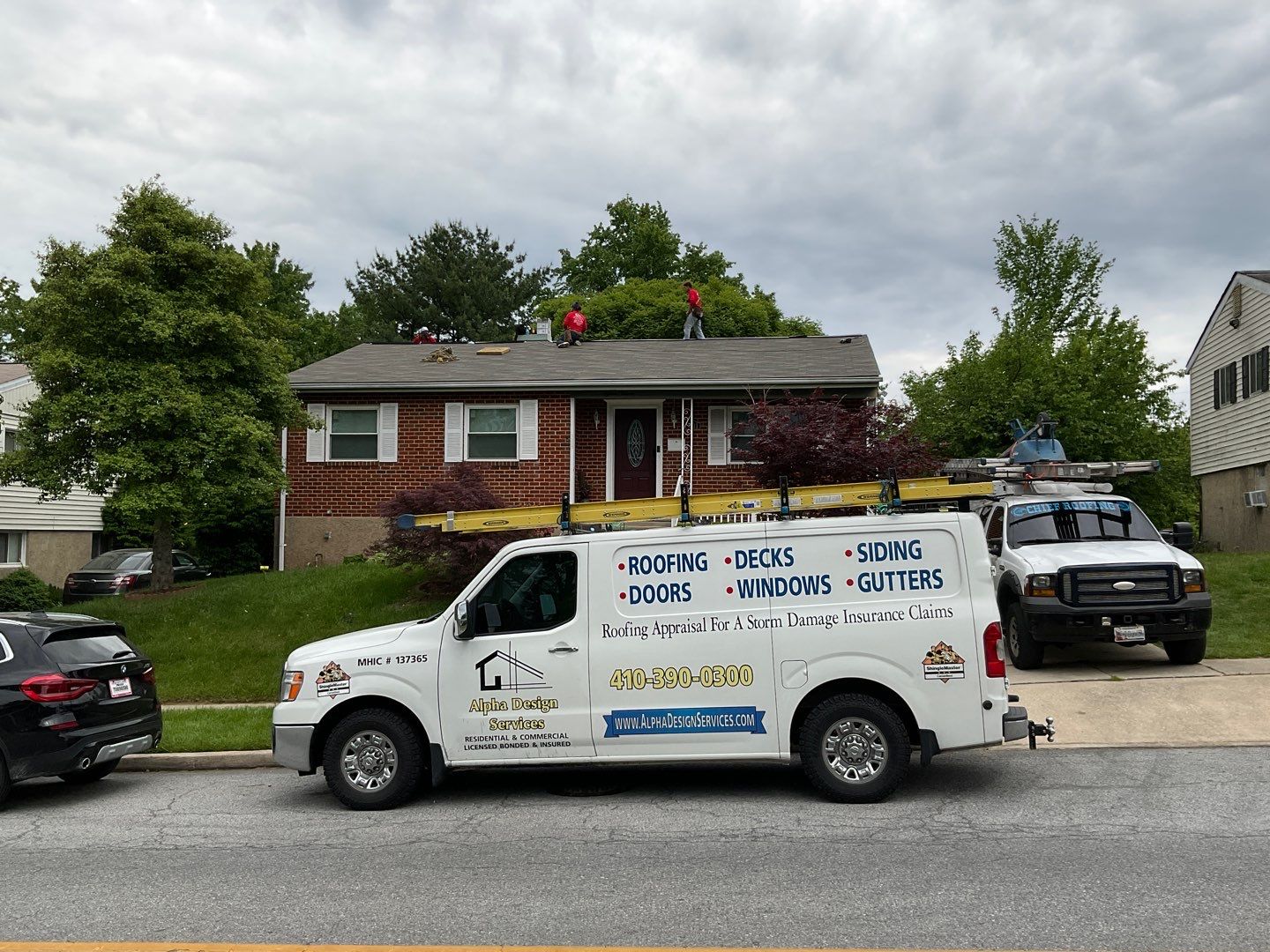 Residential Roofing Installation using CertainTeed Shingles by Alpha Design Services