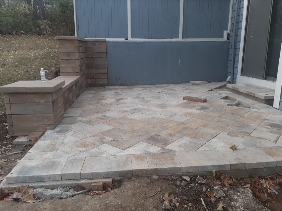 Deck and Patio Custom Build by LAND ESCAPES LLC