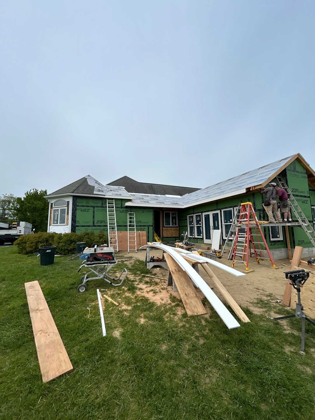 Full Roof Replacement by Lecla Home Improvements and Roofing INC
