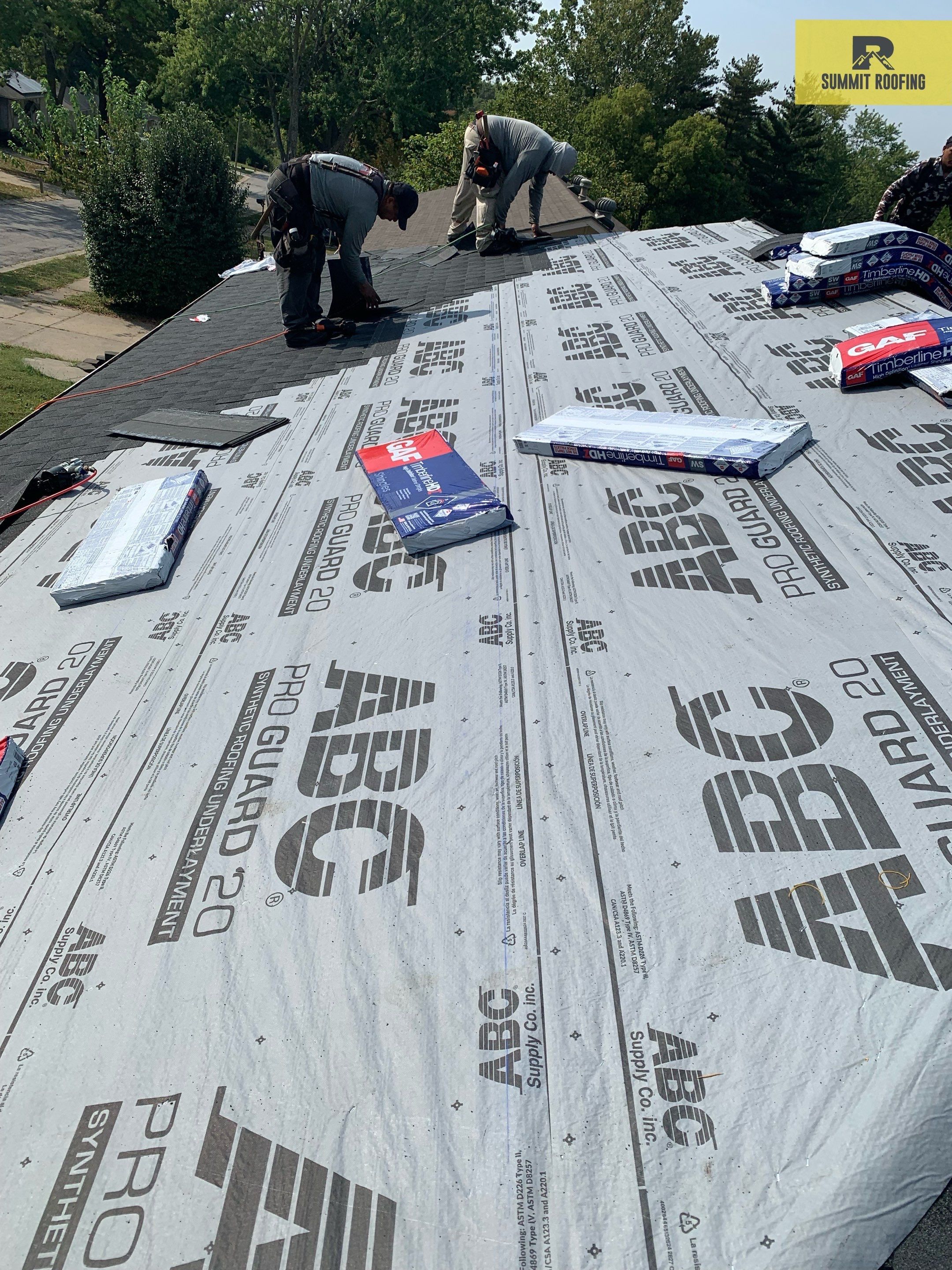 Residential Roof Replacement by Summit Roofing