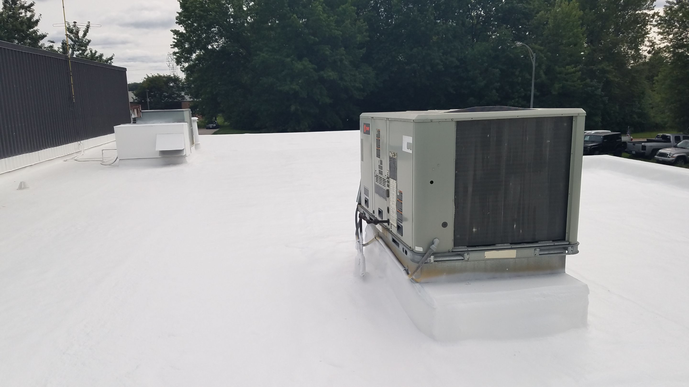 Spray Foam Roof System by Gold Star Roofing LLC 