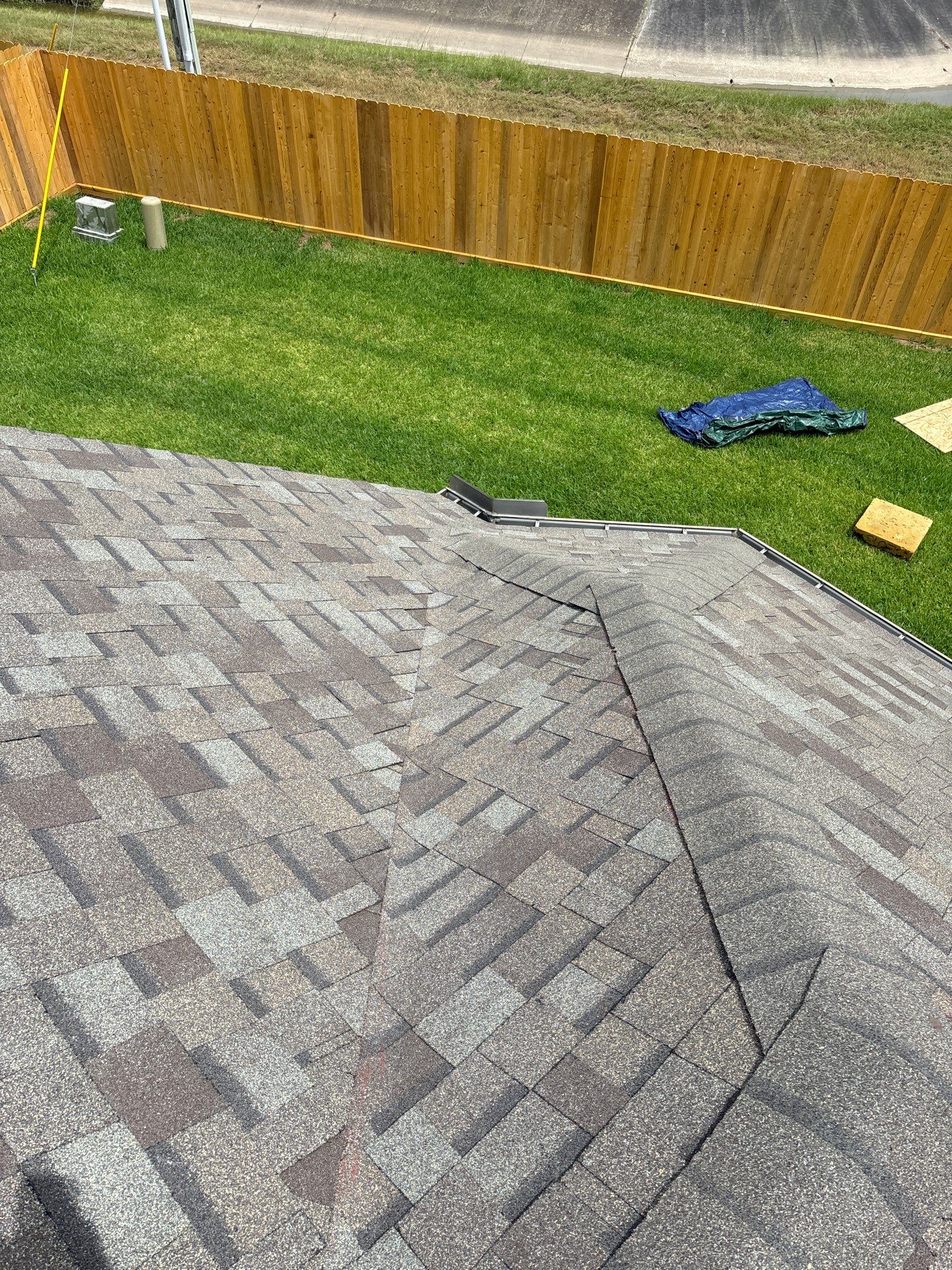 Residential Roofing Installation using Owen's Corning Duration (Lifetime) Shingles by Roof Repair Company