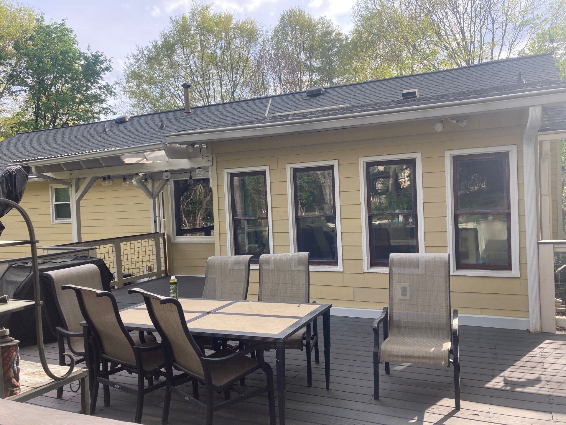 Window, Siding, & Rotten Wood Replacement with Exterior Painting in Woodstock, GA by Nelson Exteriors 