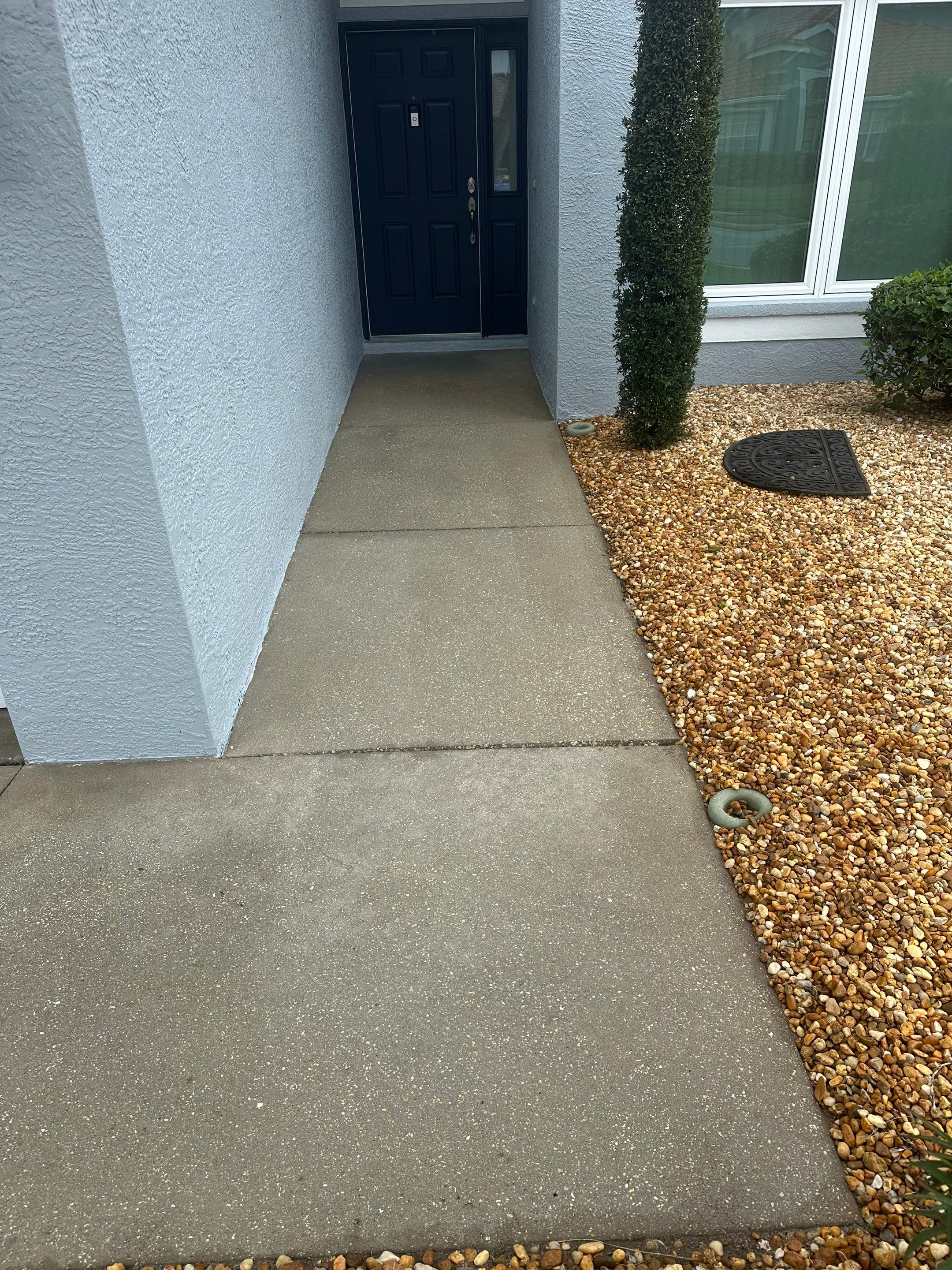 Concrete Driveway, Entryway & Street Curbing Cleaning in Fairways at Imperial Lakes, Palmetto, FL | Sunshine AquaWash by Sunshine AquaWash