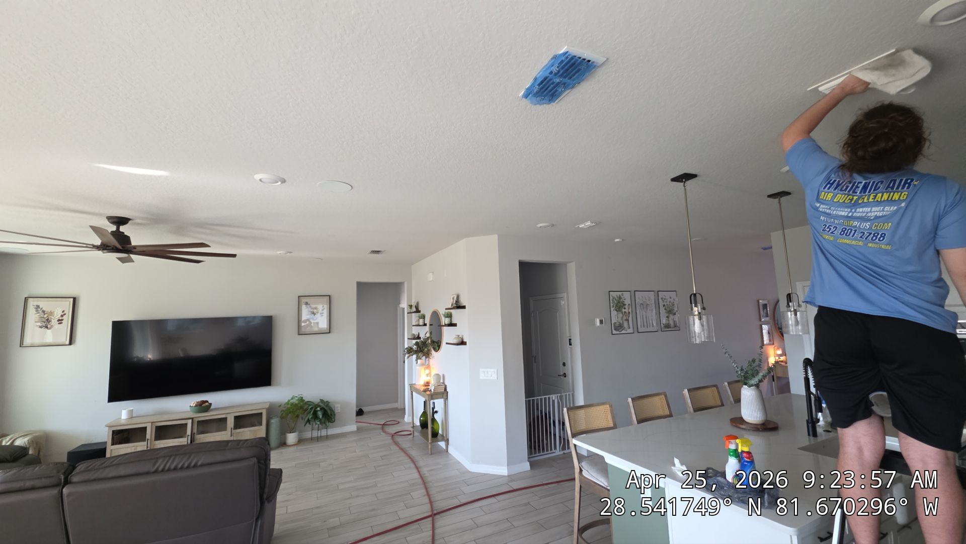 Air Duct Cleaning in Clermont by Hygienic Air, Inc