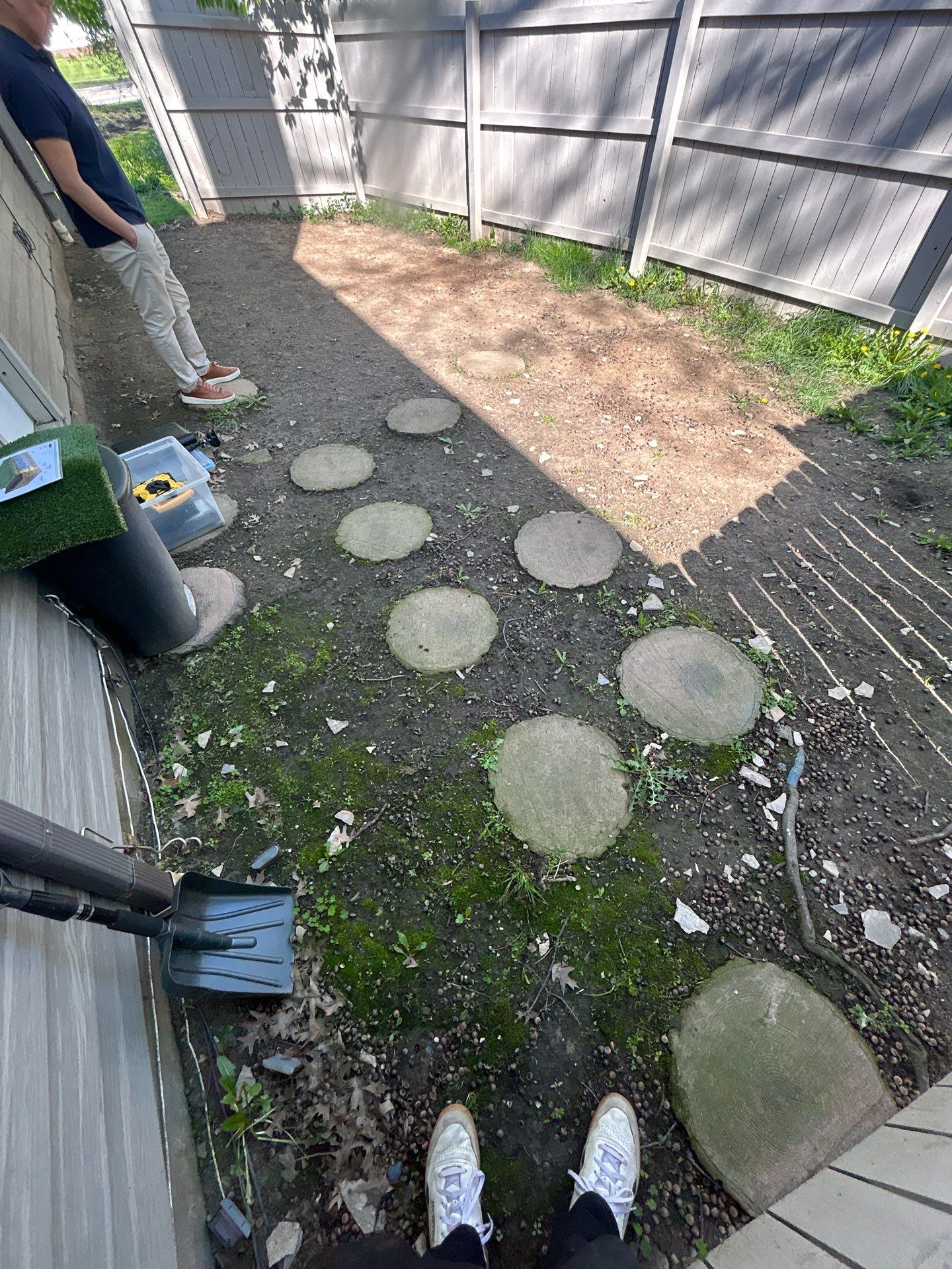 Synthetic Turf Installation for a Residential Backyard in Westlake by Southwest Greens Midwest