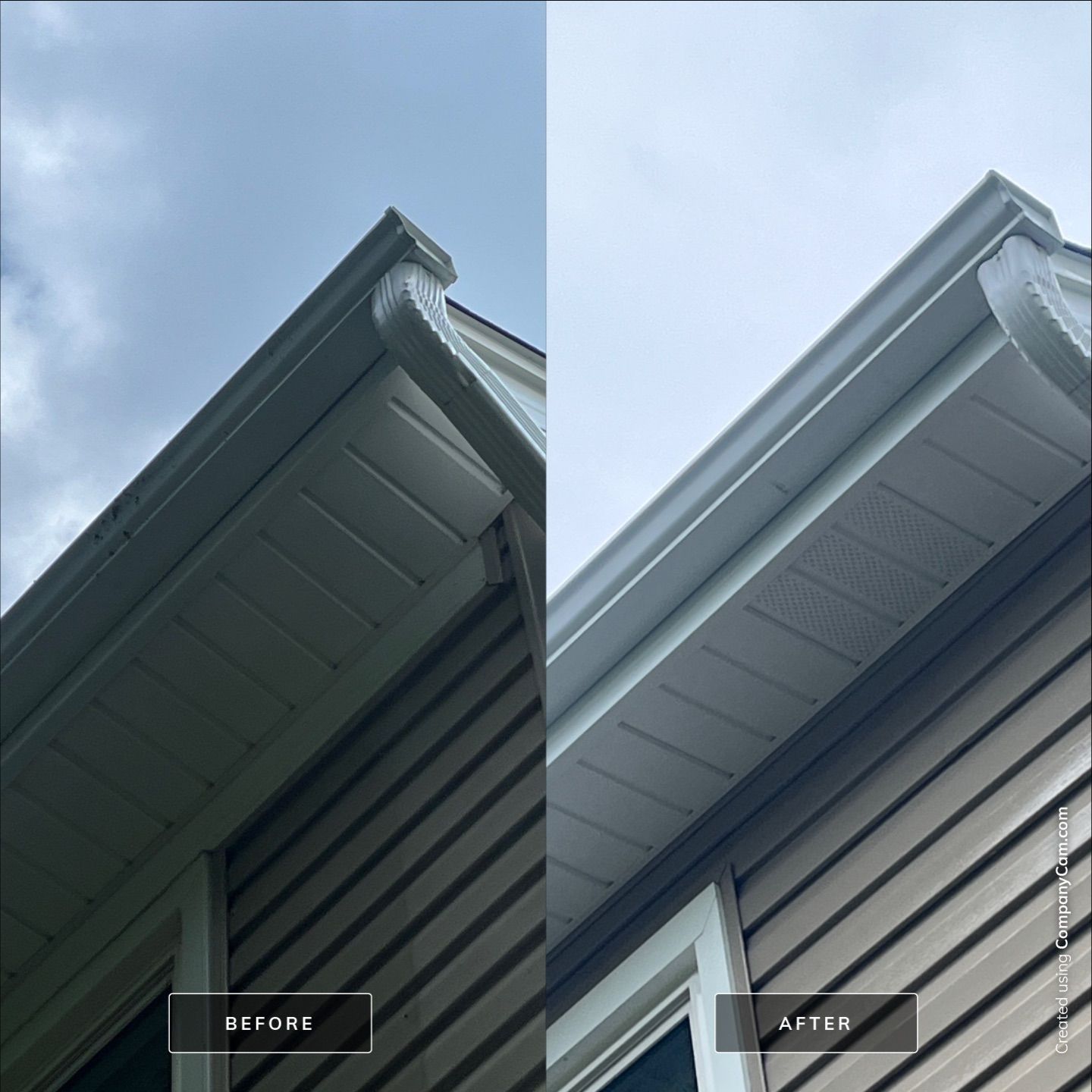 Project in Island Lake by Simmons Power & Soft Washing