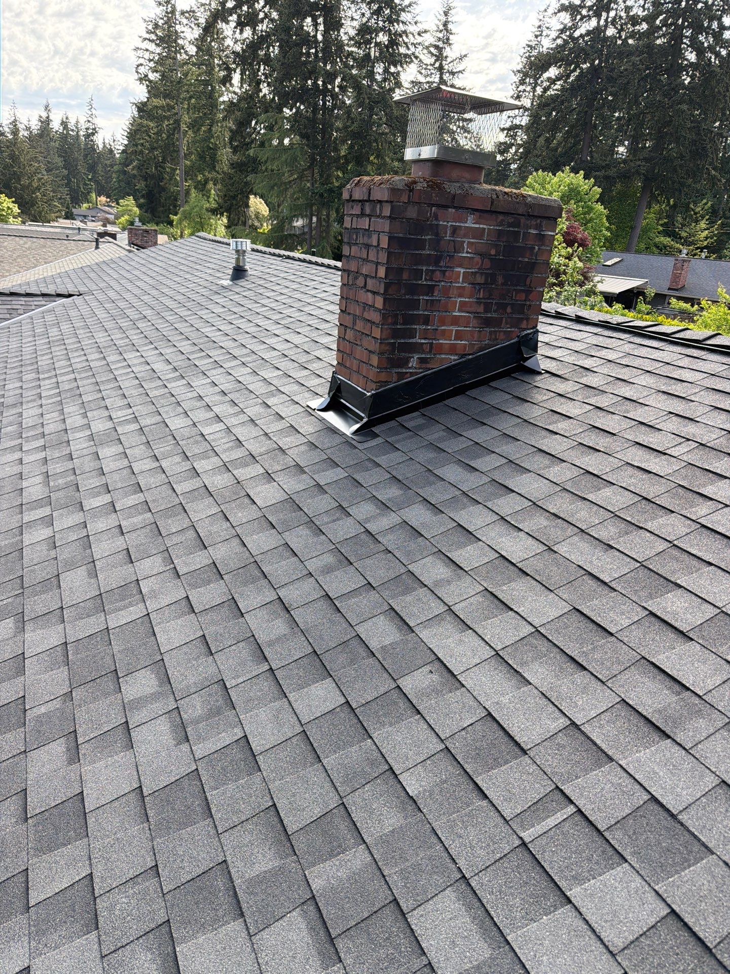 Residential Roofing Installation using GAF HDZ Shingles by Roofing Formula LLC