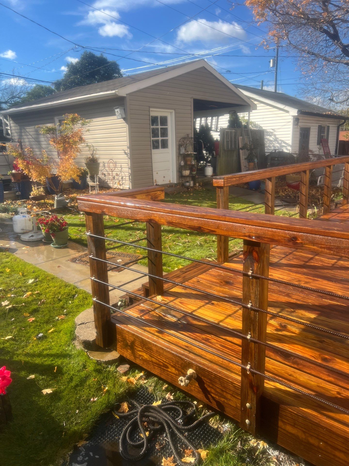 Weathered Deck using Wood Sealant by DuraSeal