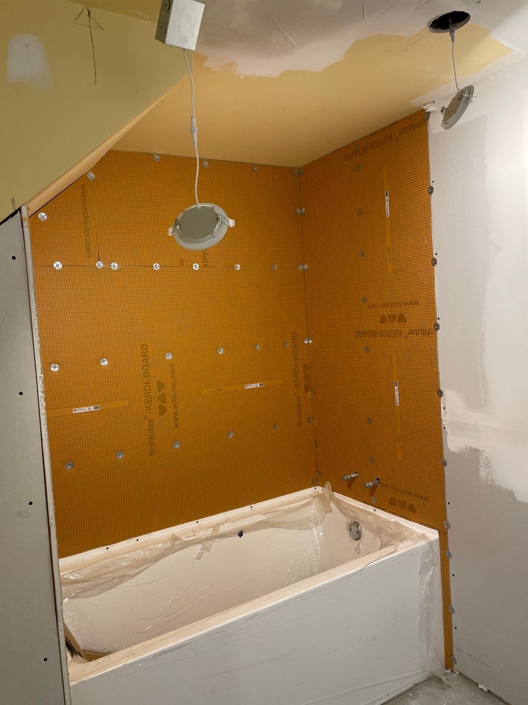 Basement rebuilt after flood by Eco-Nature Construction Inc.
