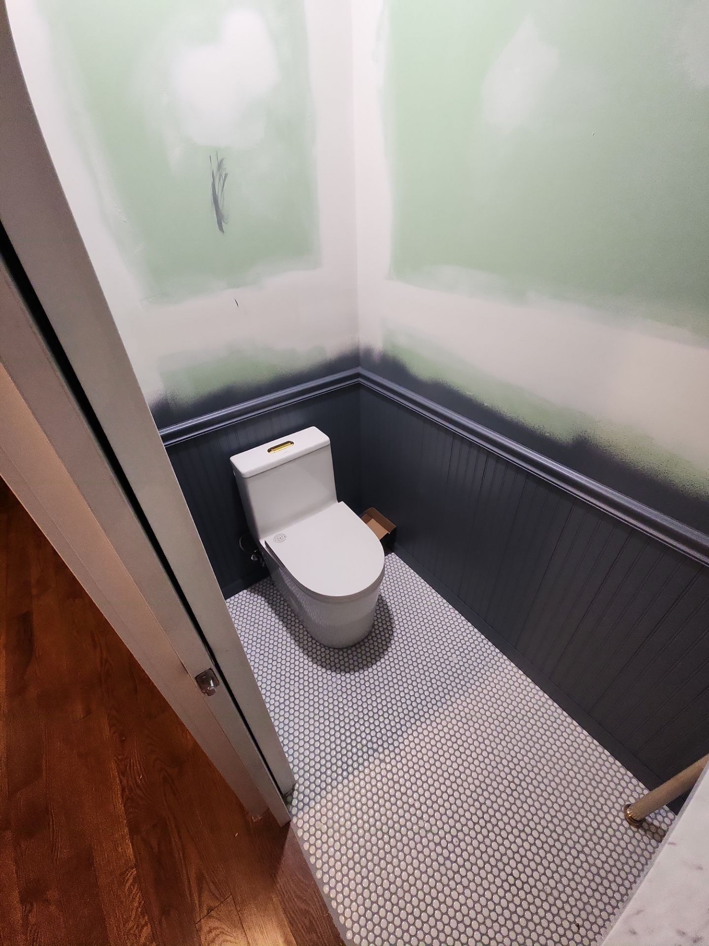 Bathroom Remodel using Onyx by The Shower Company