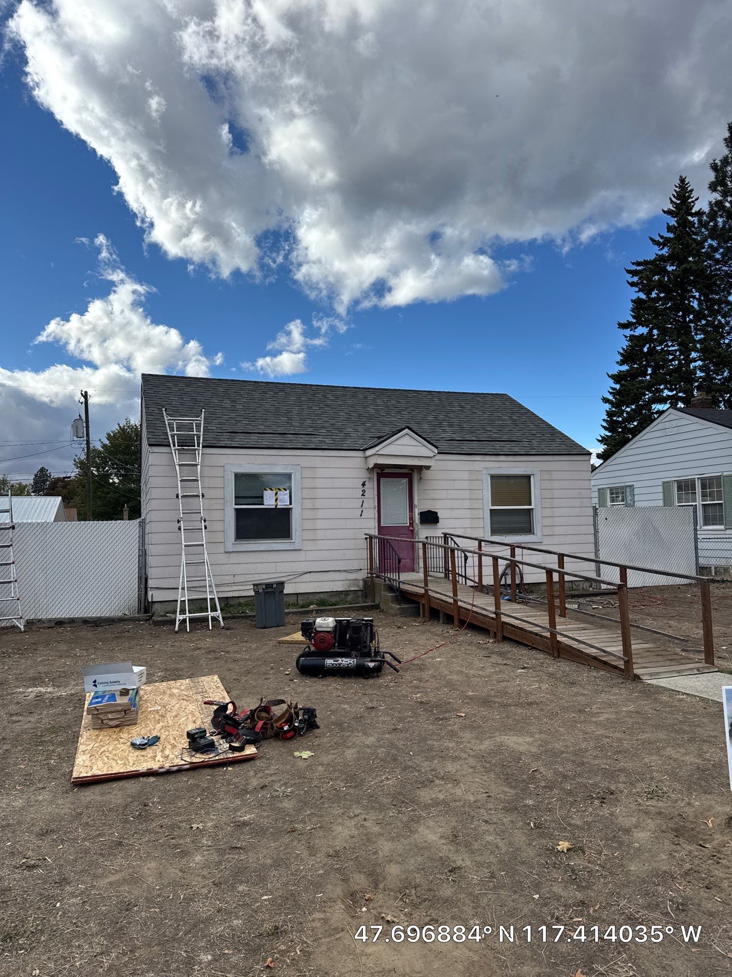 N Normandie Street Spokane Washington by Alpine Roofing