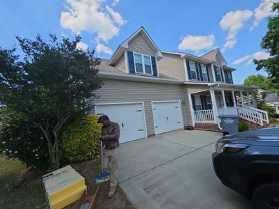 Vinyl Siding and Trim Replacement for Two-Story Sanford Home