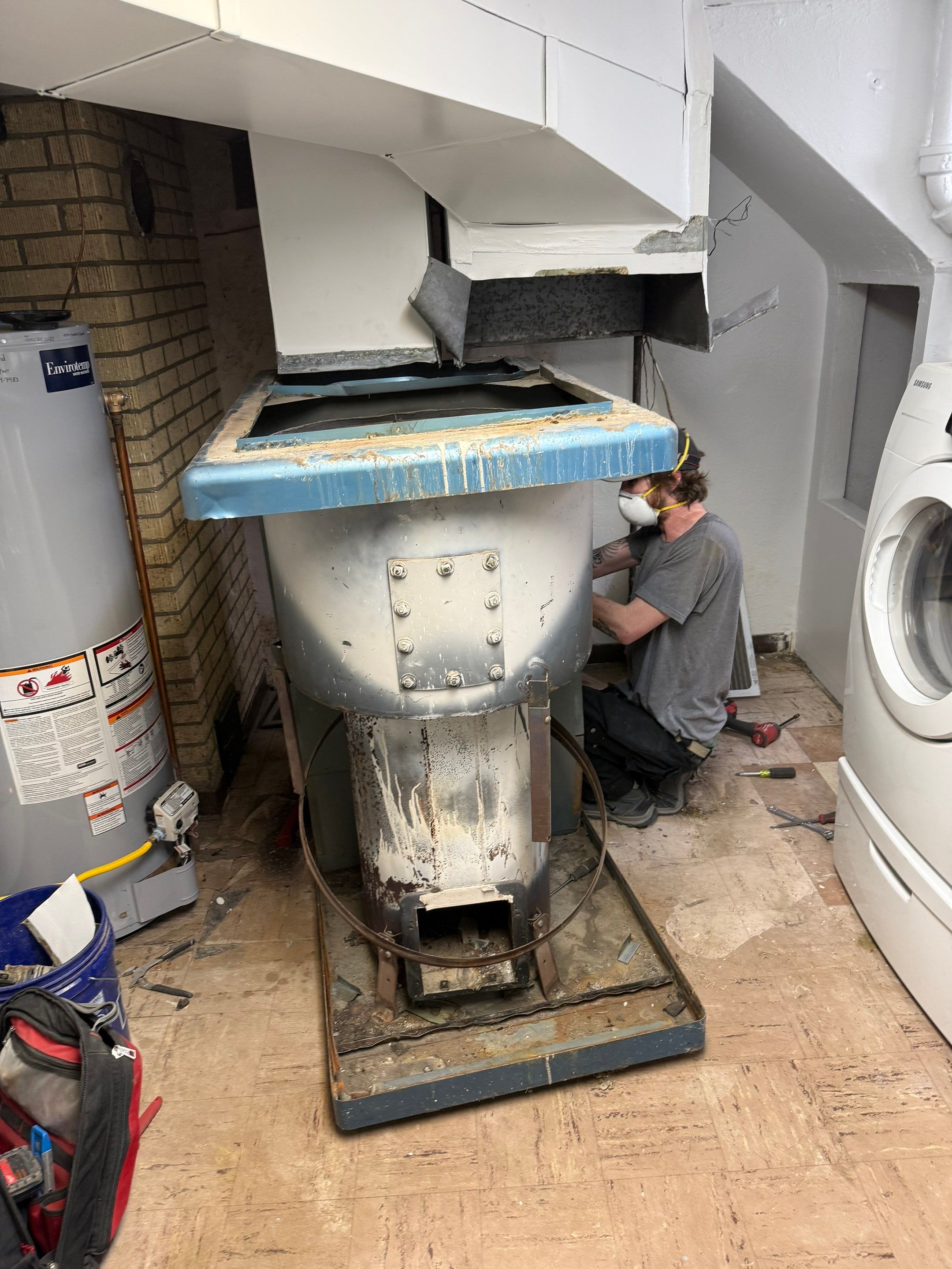 System Upgrade: 75-Year-Old Furnace Replacement by Halo Heating and Air