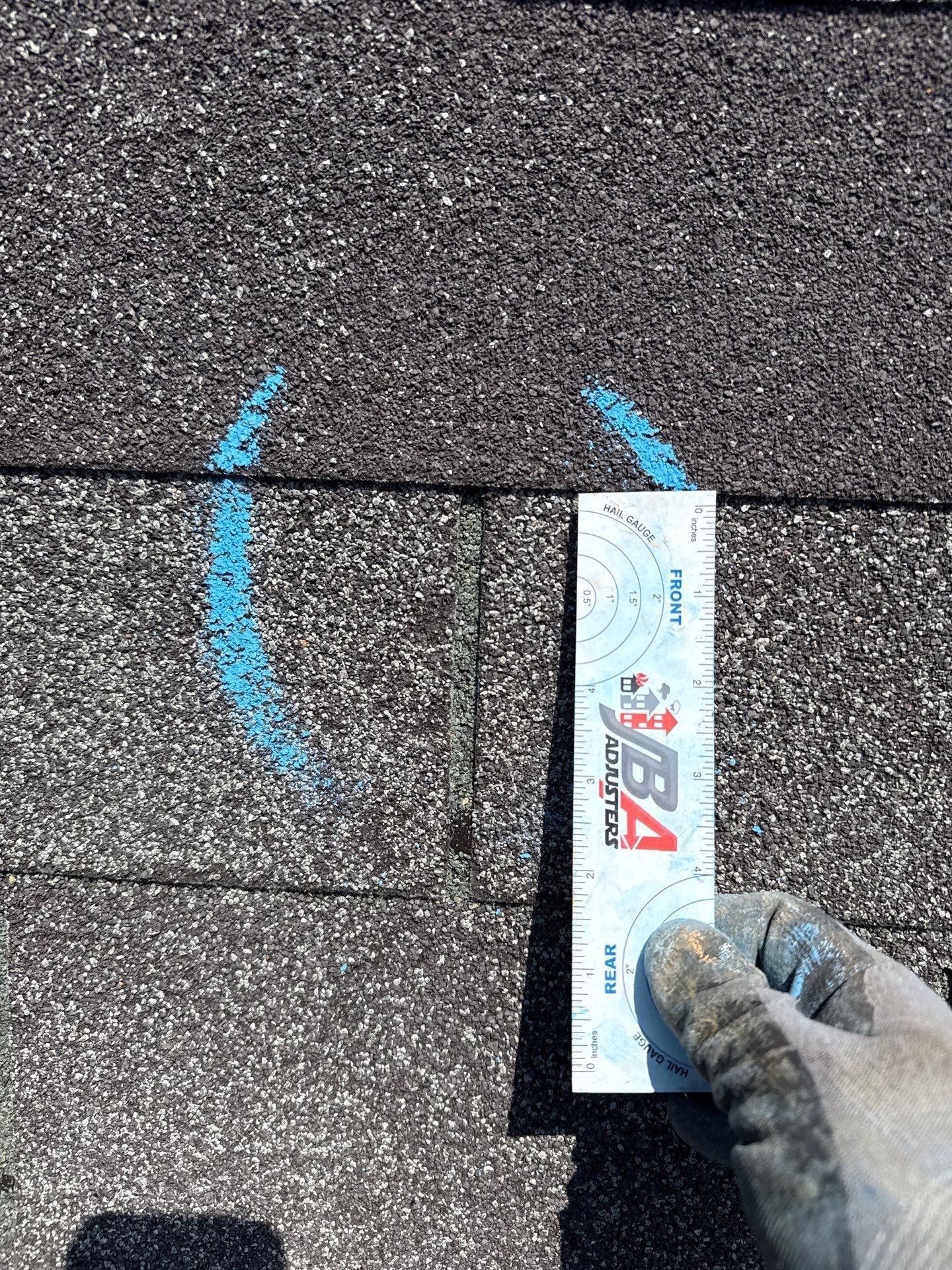 Roof replacement by hail and wind damage by Just Brilliant Restoration JBR