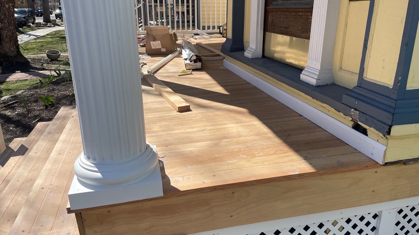 Porch by Ivy Lea Construction