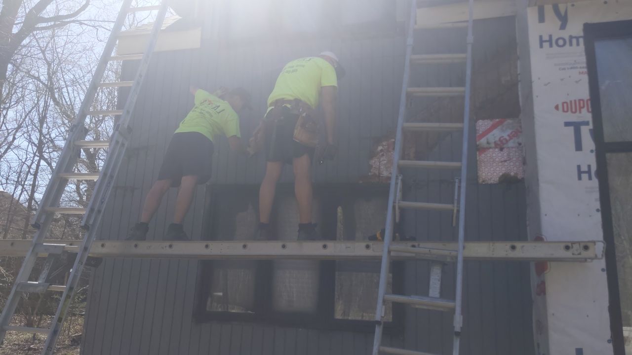 Project in Homer Glen by AJ Exteriors & Roofing Inc.