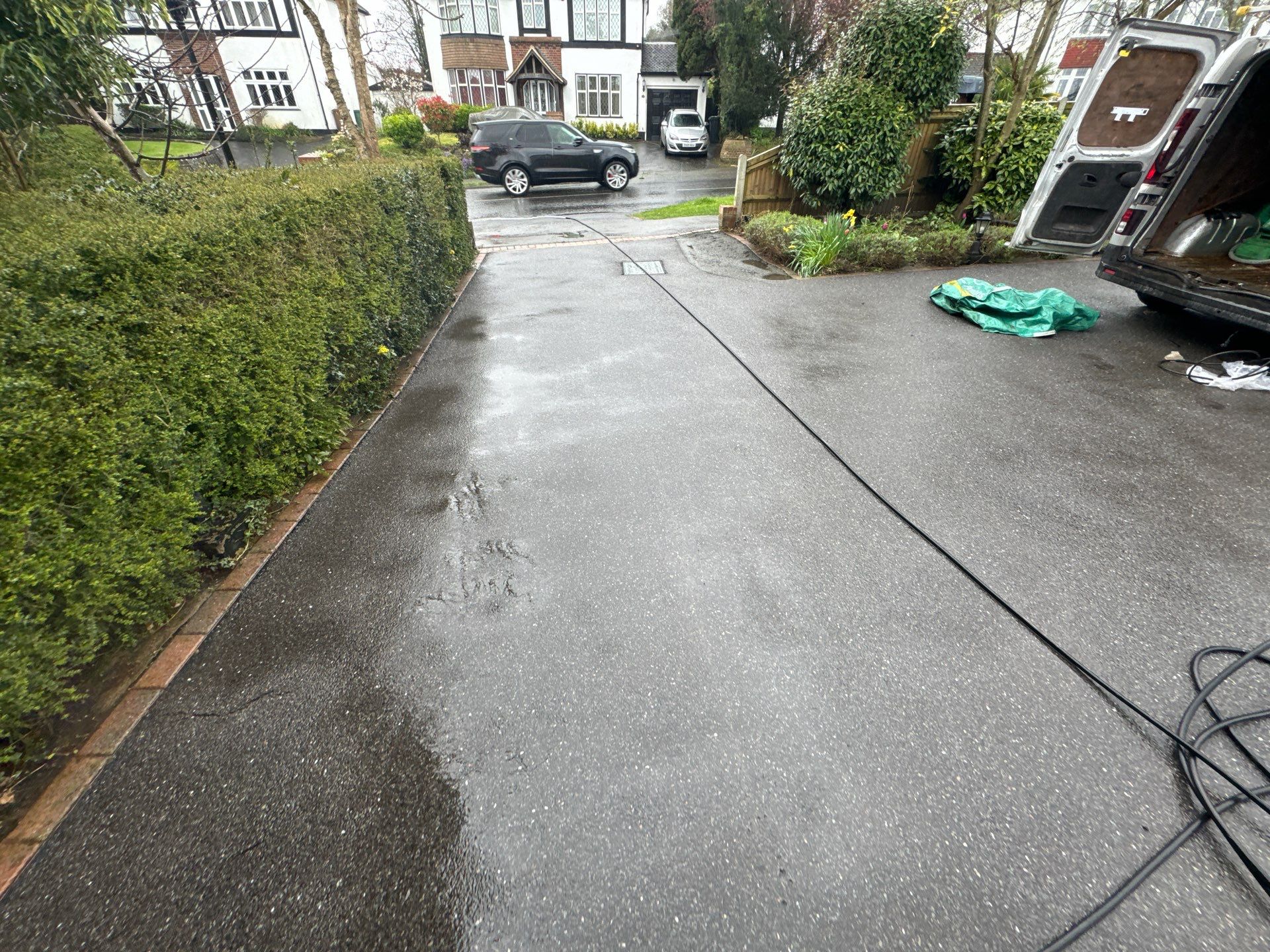 Exterior Clean - Roof - Patio - Driveway using honda 21 ltr/min by Ges Exterior Cleaning ltd