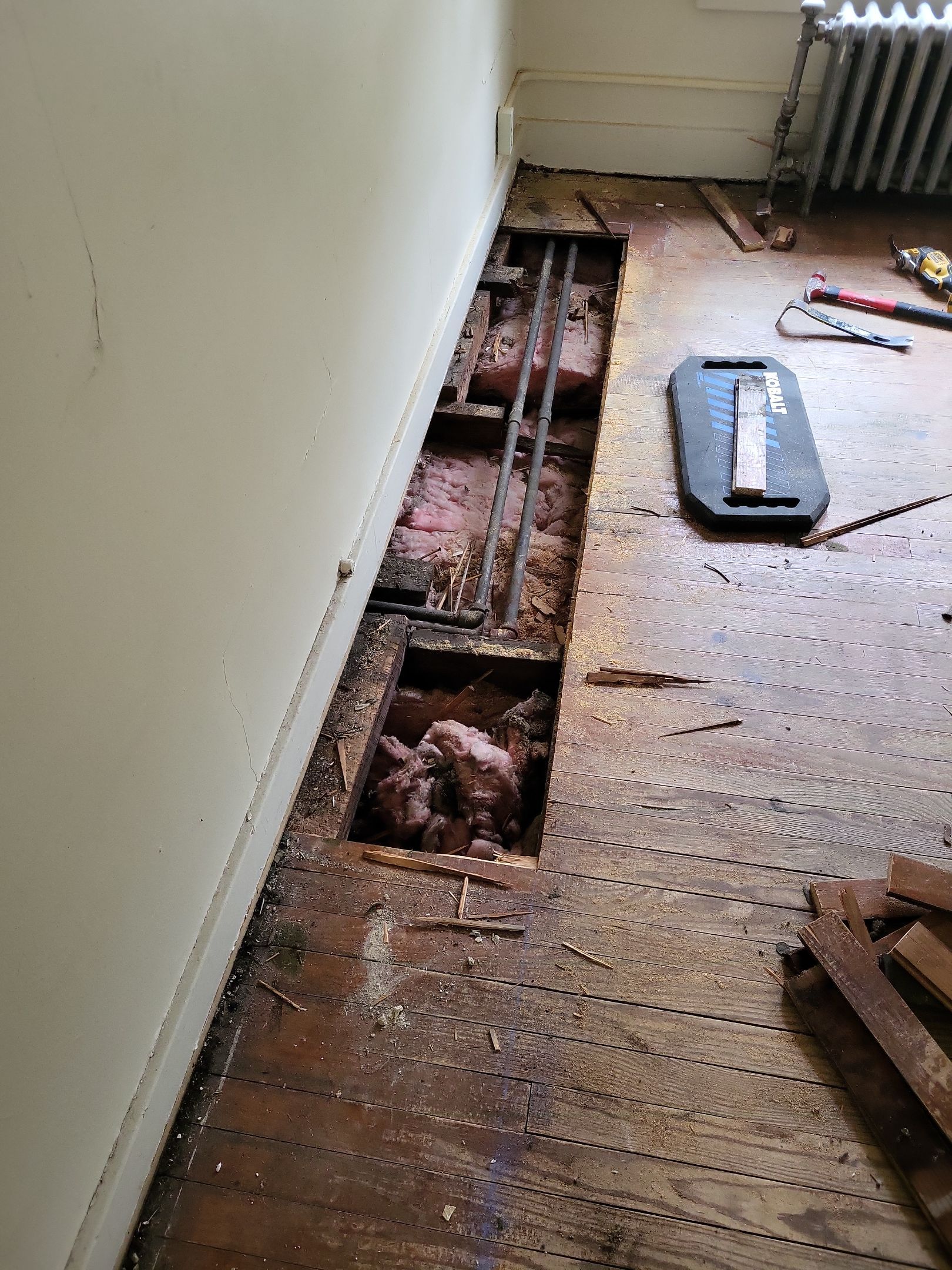 Flooring Installation using lvp by Matt's Honey Do Service