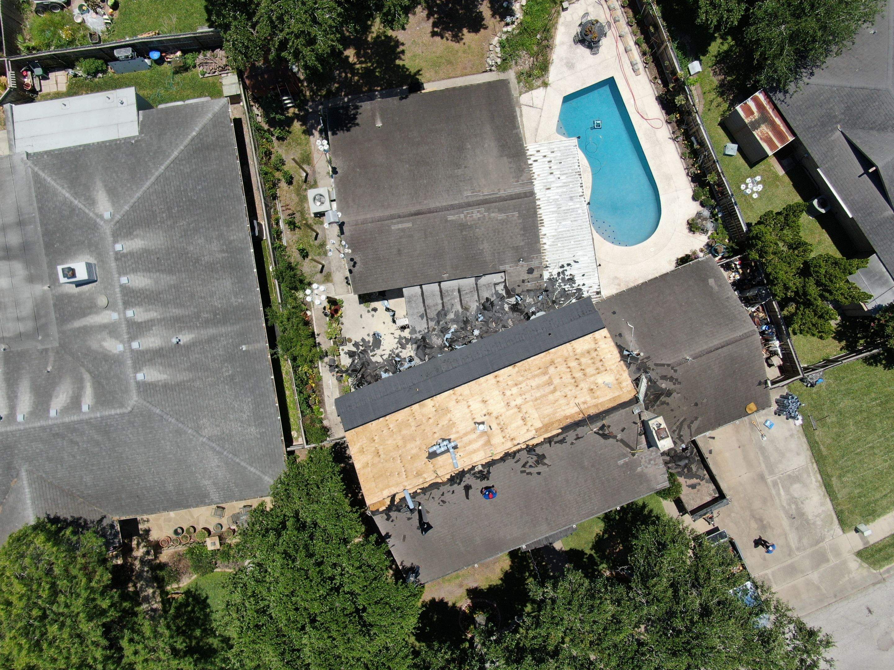 Its to Hot! Insulate this roof by Bayfront Roofing and Construction