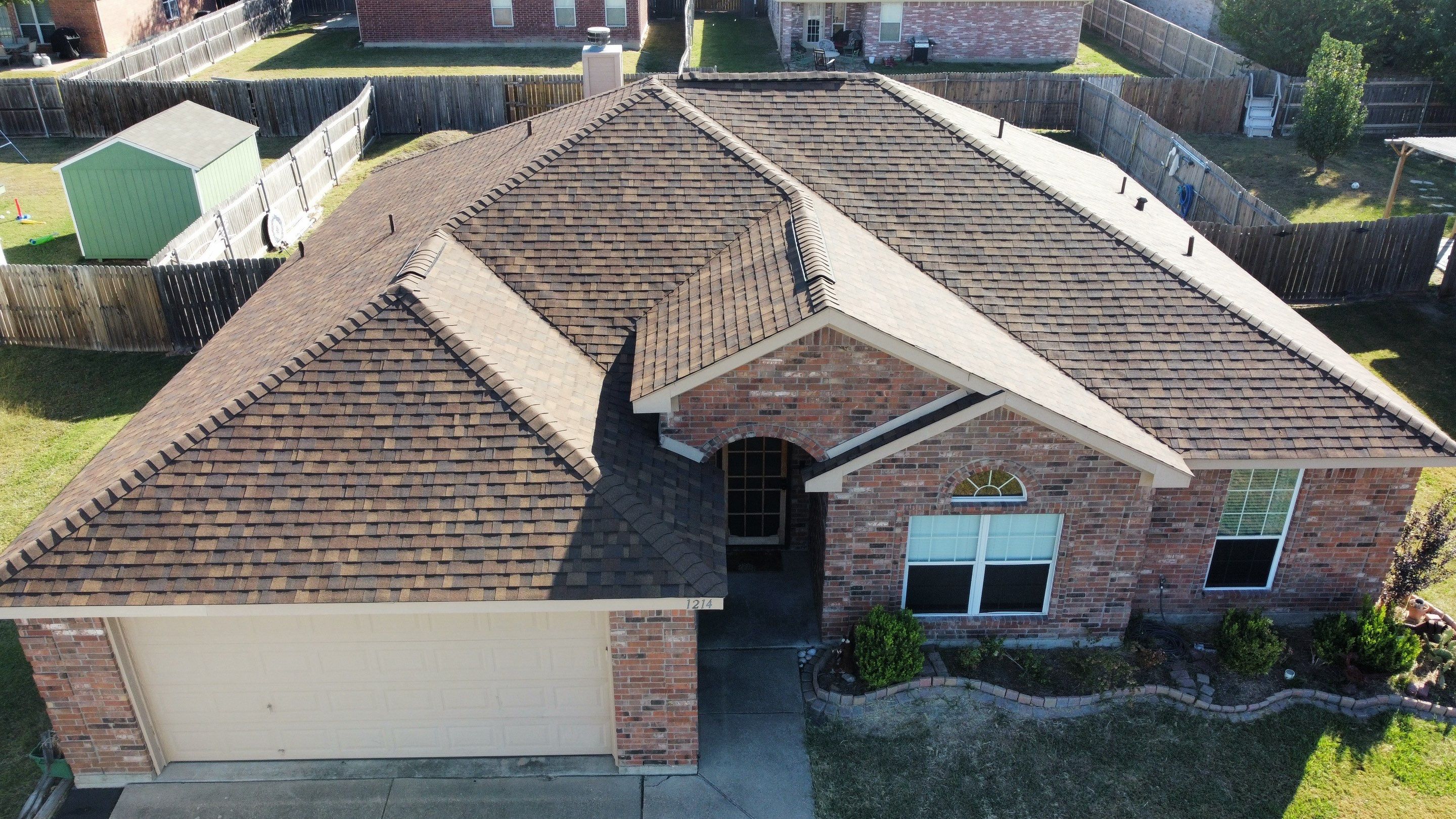 USAA Approved Reroof Project by Berry Good Roofing 