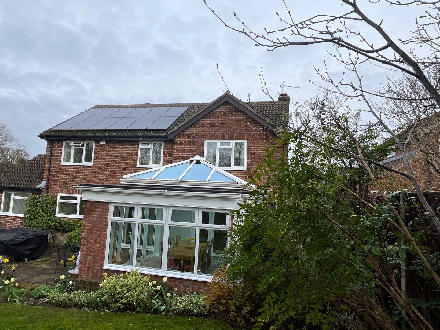 Roof Clean - Biocide Treatment using Honda 15lpm Low Pressure Washing Machine by Ges Exterior Cleaning ltd