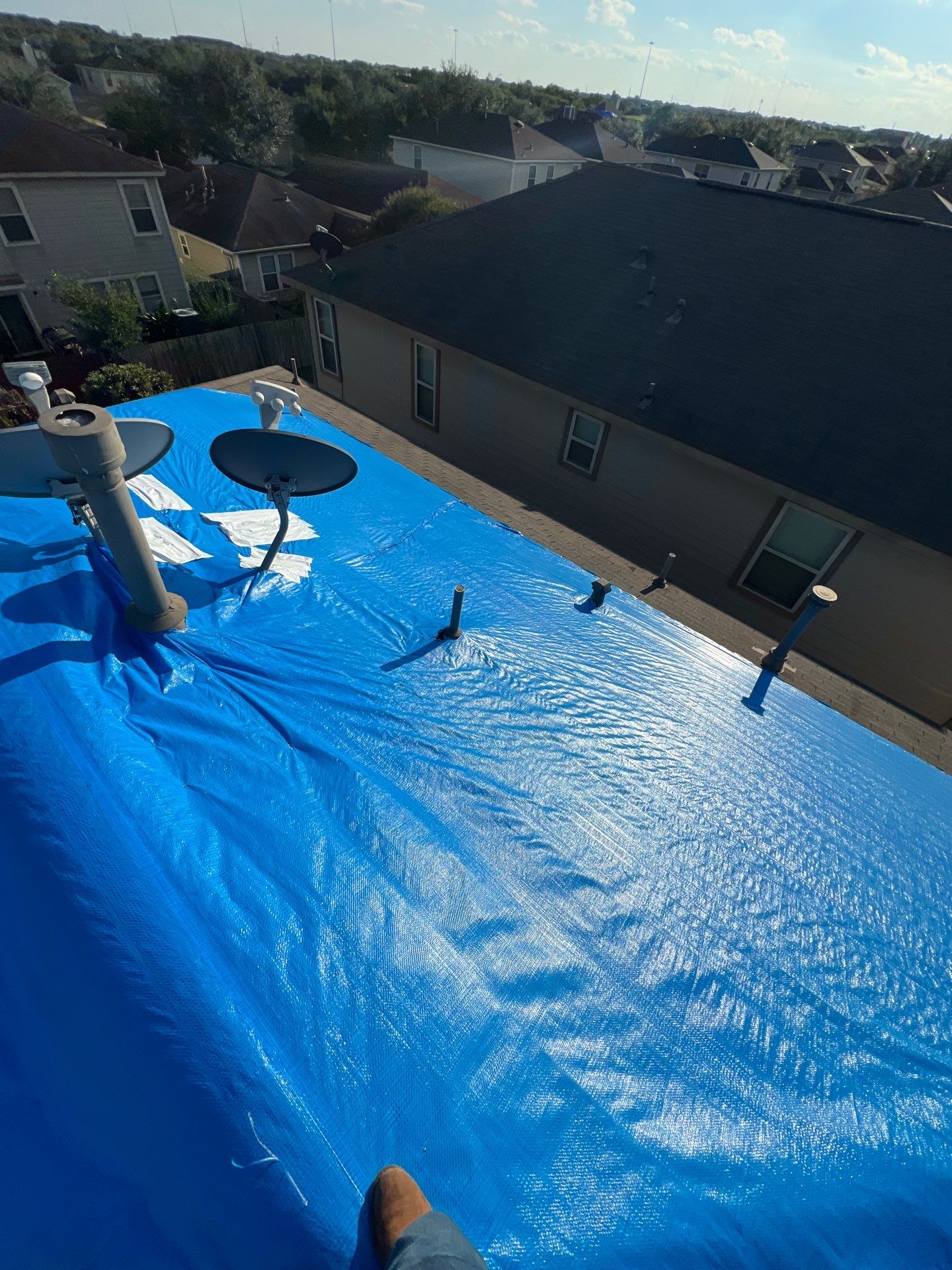 Residential Roofing Repair using Owen's Corning Duration (Lifetime) Shingles by Roof Repair Company