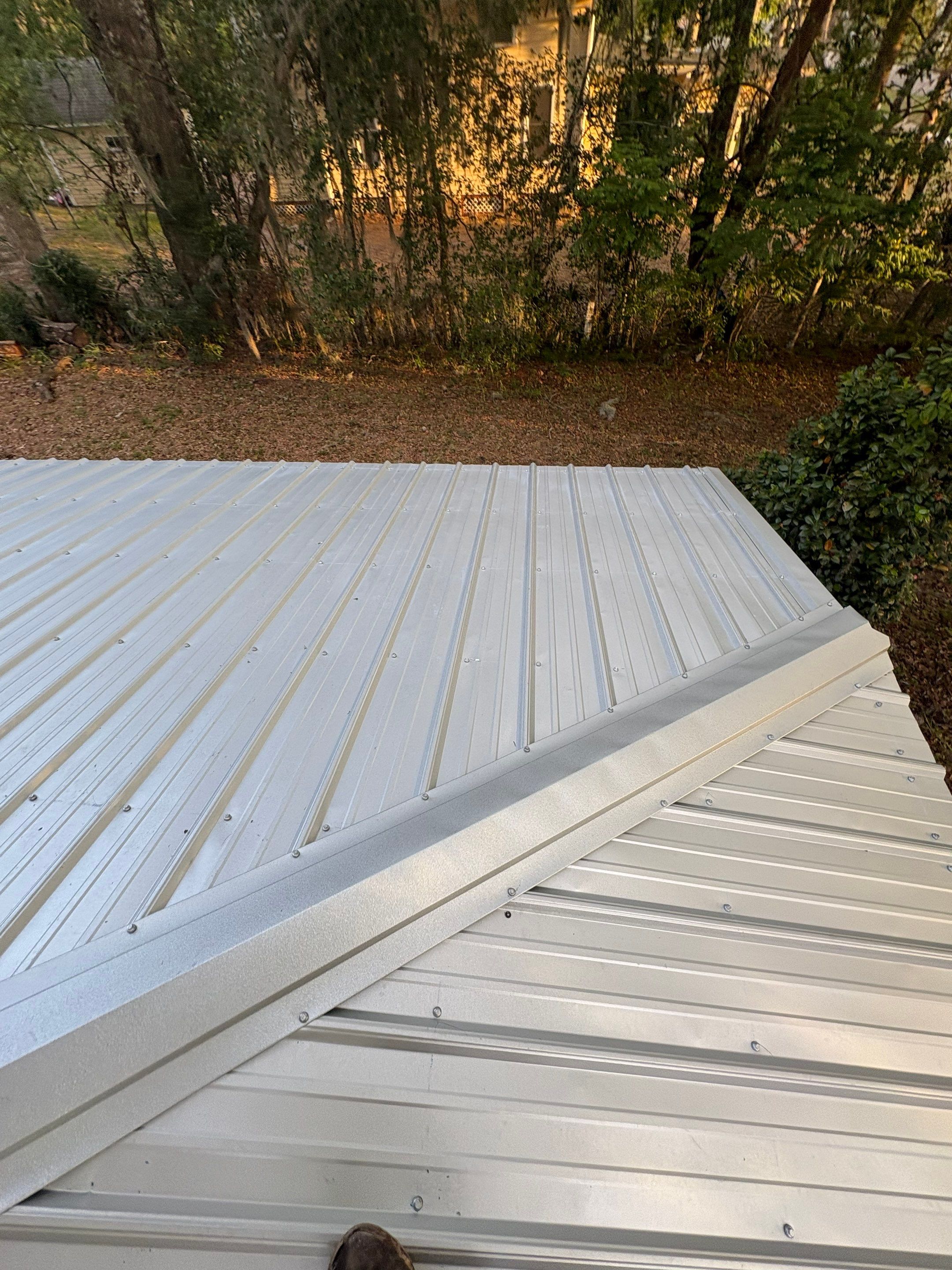 Metal Reroof Replacement Orange City  by Pinnacle Roofing Group