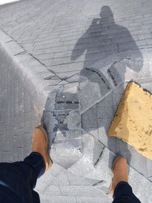 Residential Roofing Repair using Owen's Corning Duration (Lifetime) Shingles