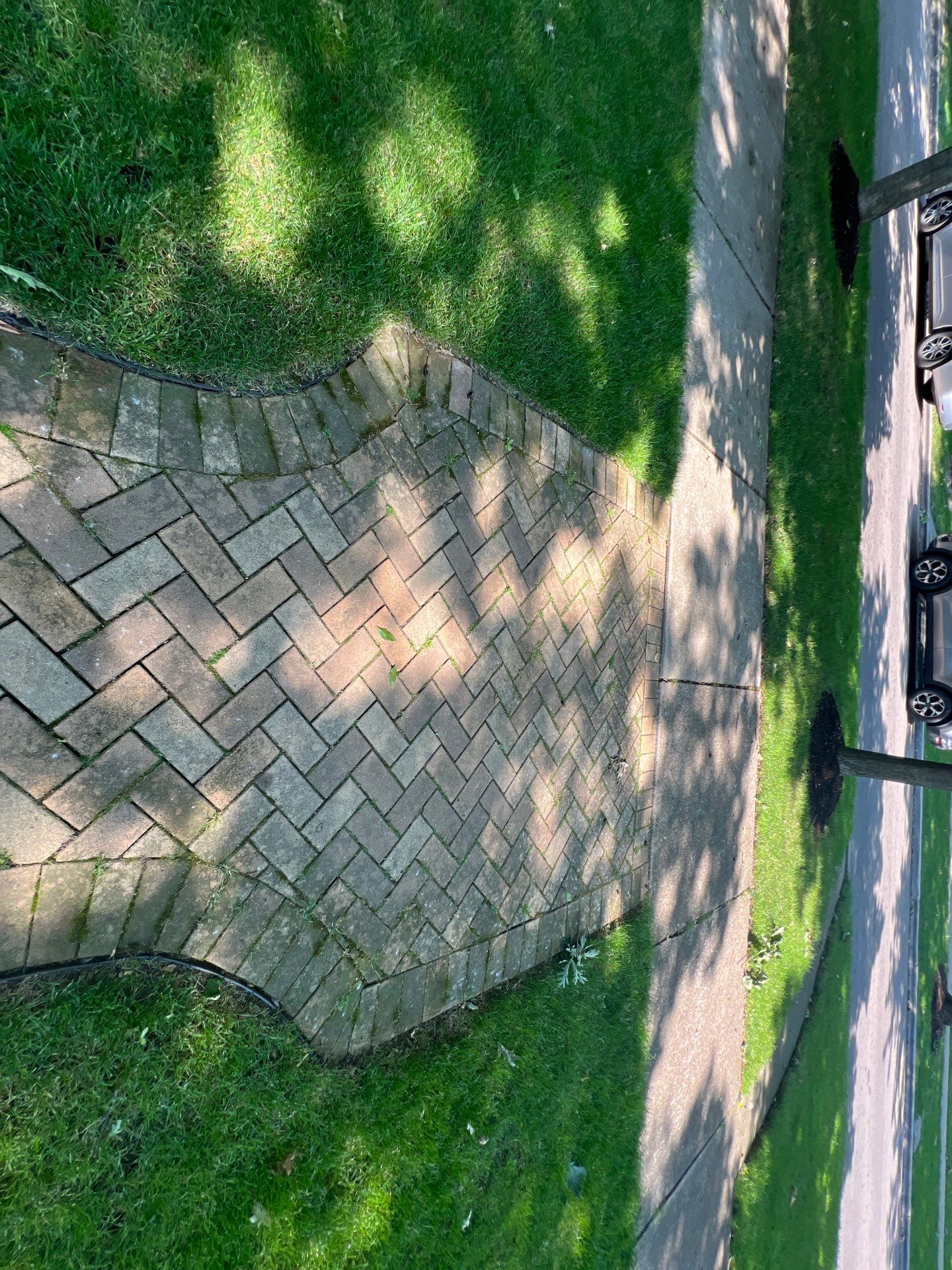 brick paver repair  using Structure bond Techniseal by Northern Power Washing LLC.