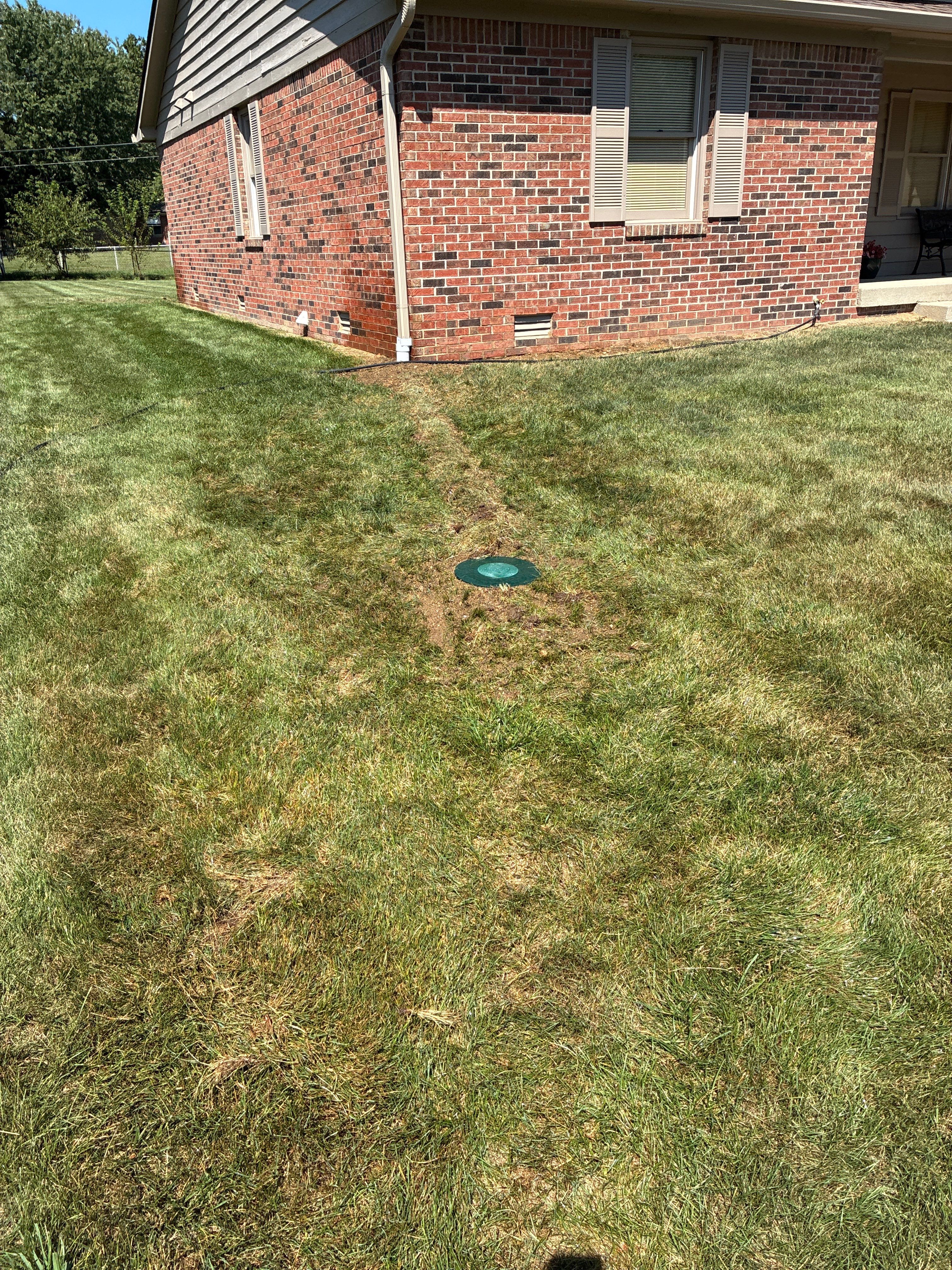 Buried Downspout Extensions  by Homeward Environmental LLC