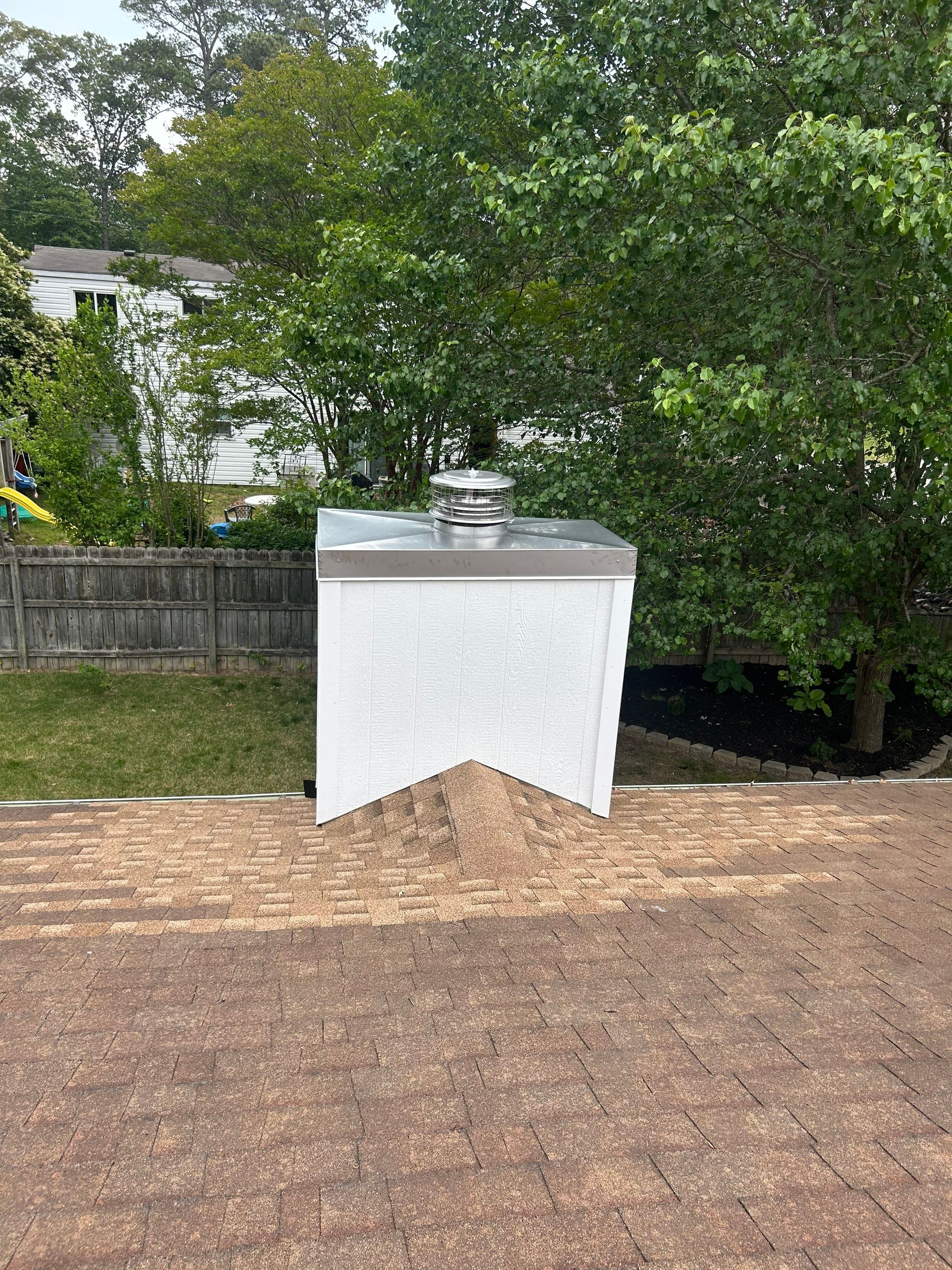 Chimney Leak Repair - Complete Rebuild by Premier Chimney and Roofing
