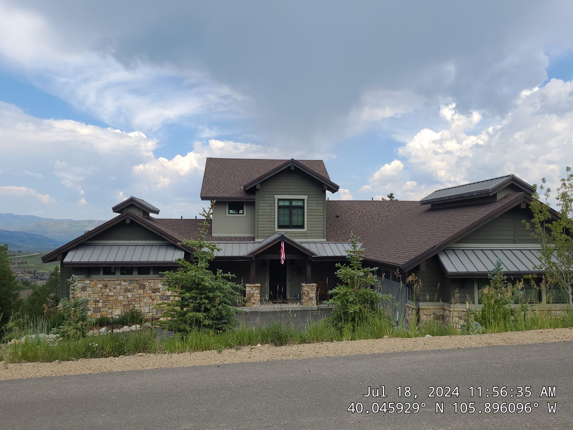 Exterior Painting Using Stain by Wheatley Creek Services