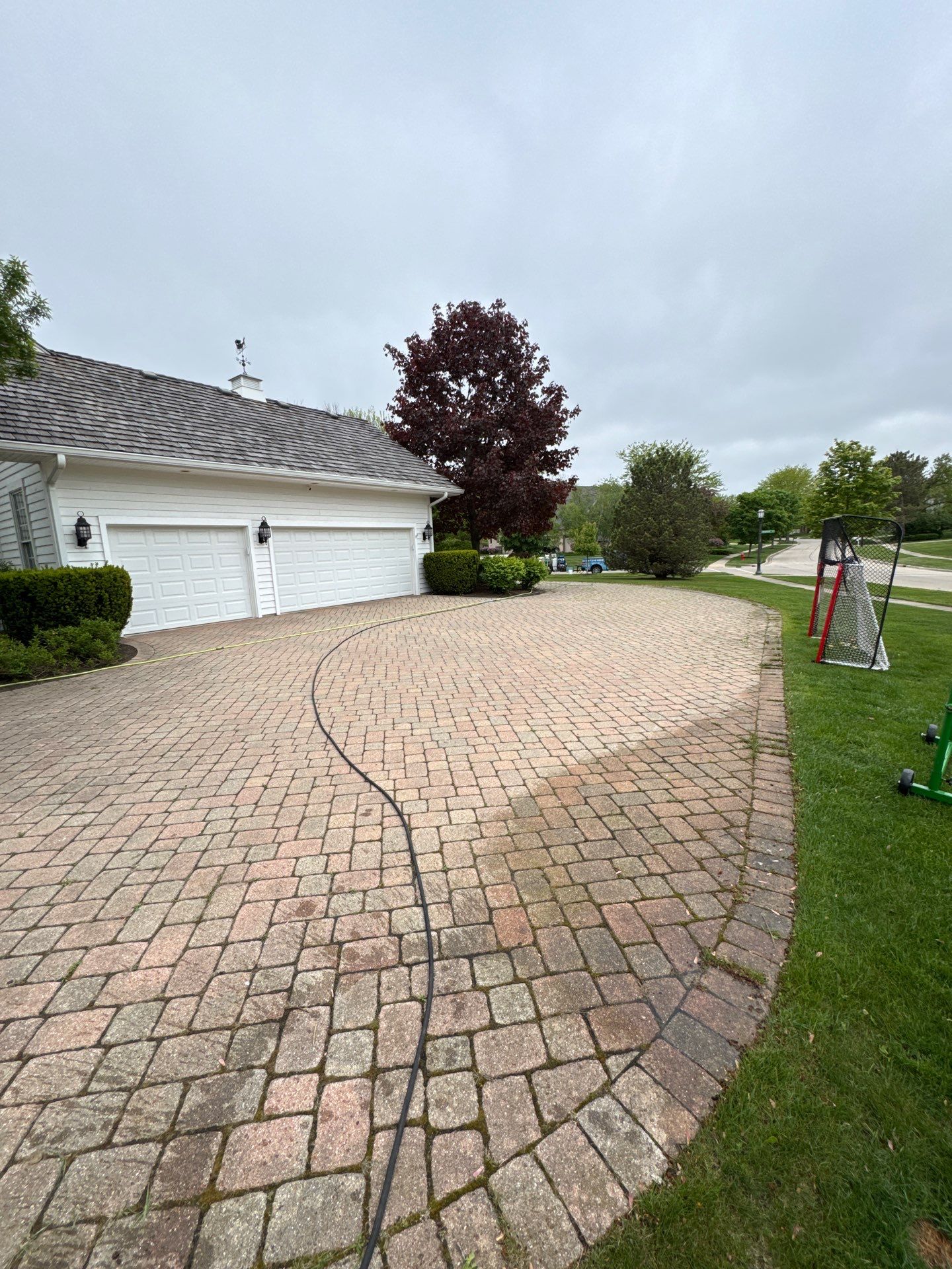 Project in Libertyville by Simmons Power & Soft Washing