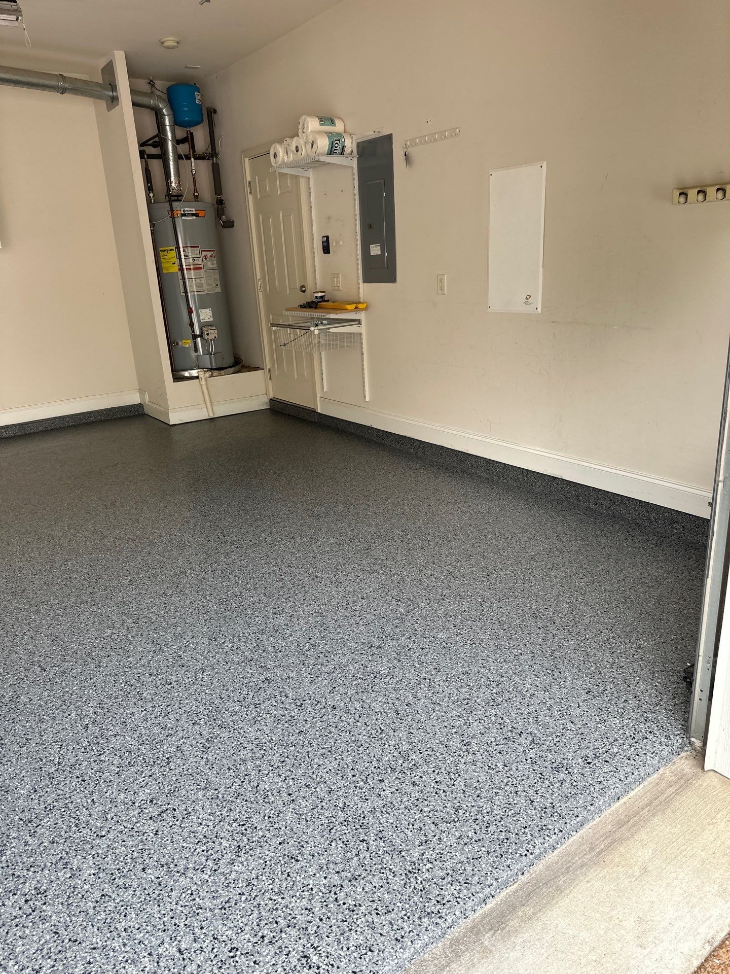 Garage Floor Coating using Nightfall by My Garage Floor Guys