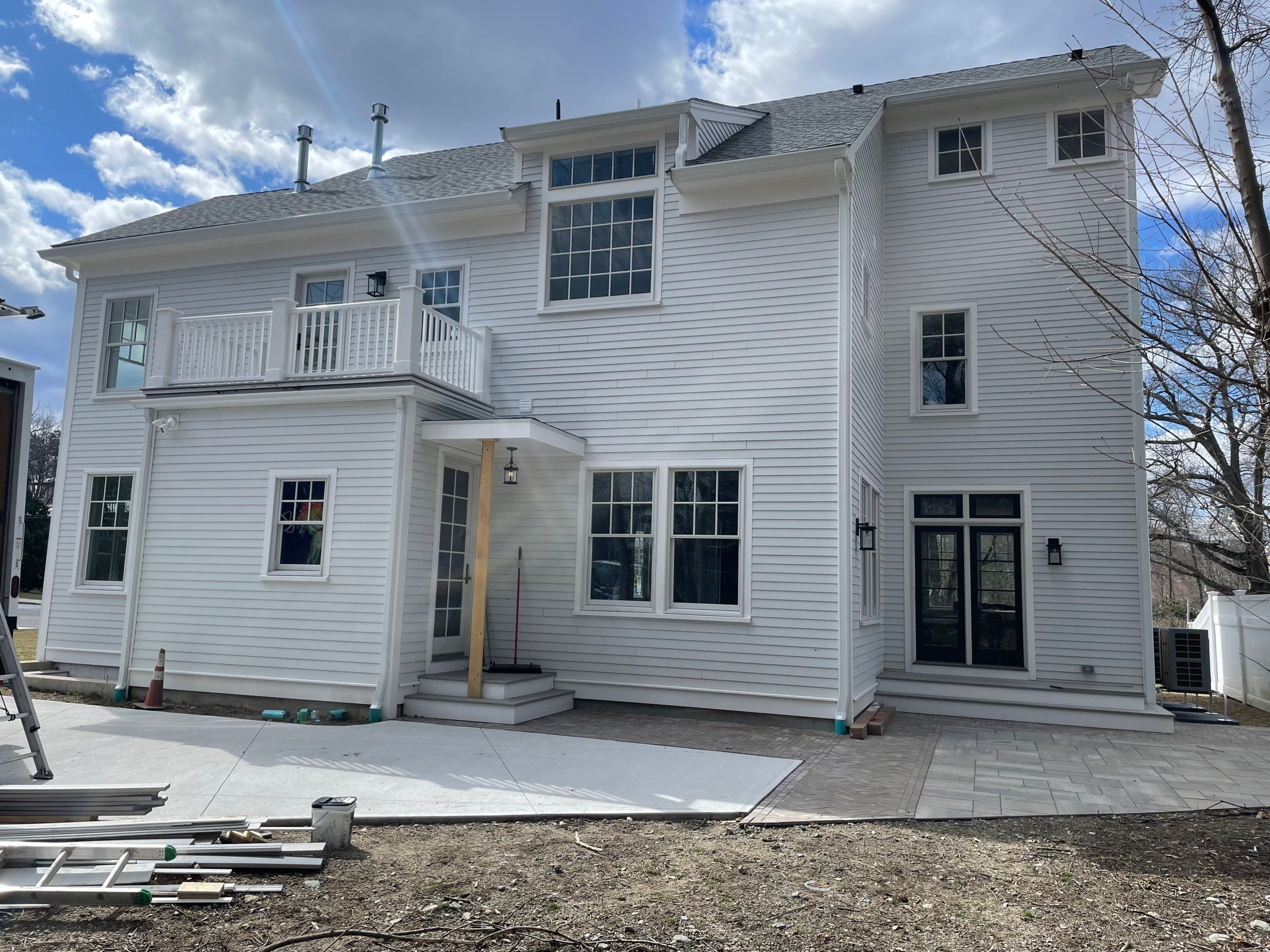 6" Gutter installed with Hover cover in Newton, MA by Gutter Pro Enterprises