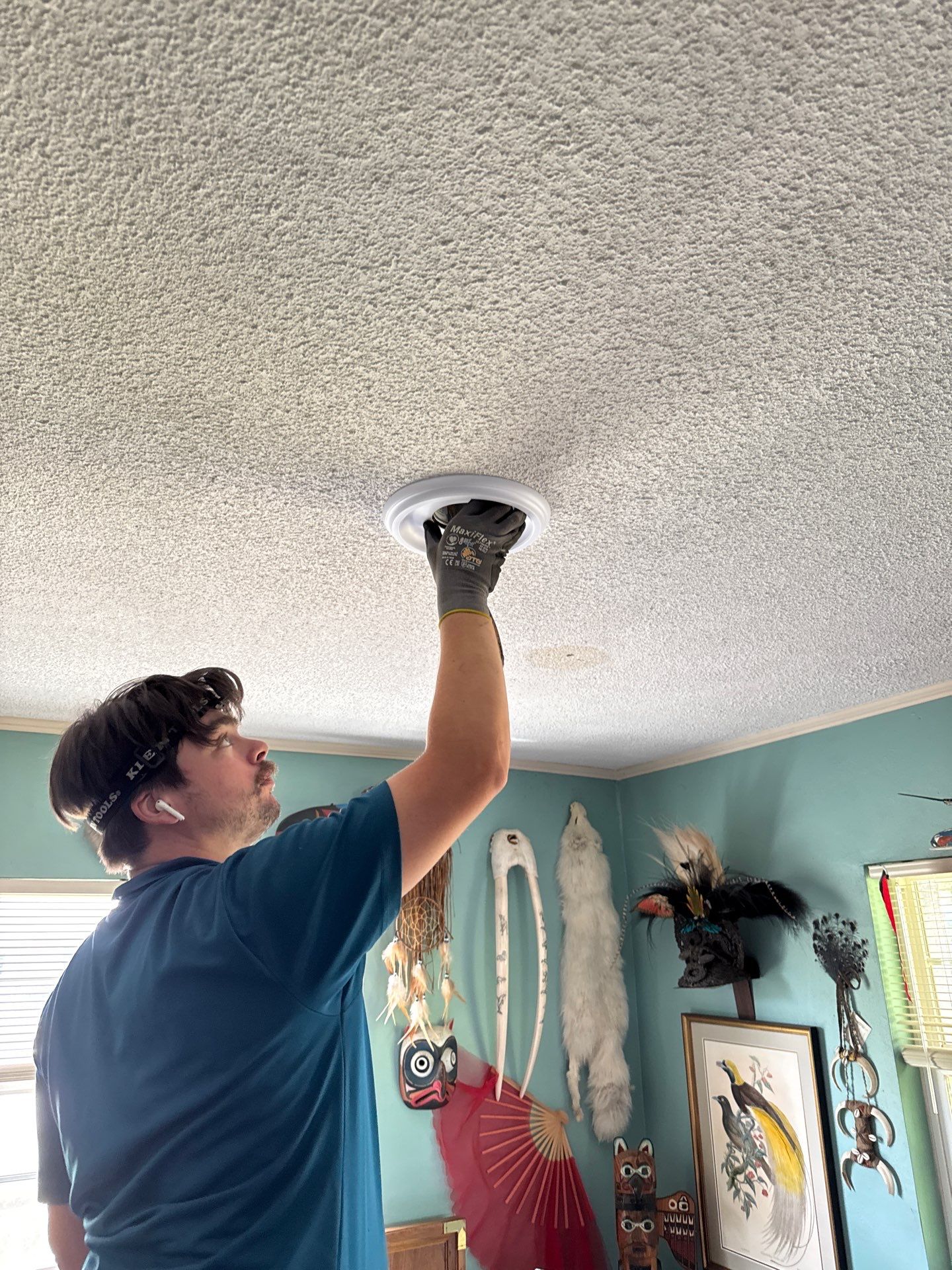 Electrical Repair and Fan Installation in Winter Park by Smartron Electric