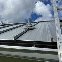 24ga 1.5" Snap-Lock Silver Metallic  by Total Roofing System The Metal Roof Experts