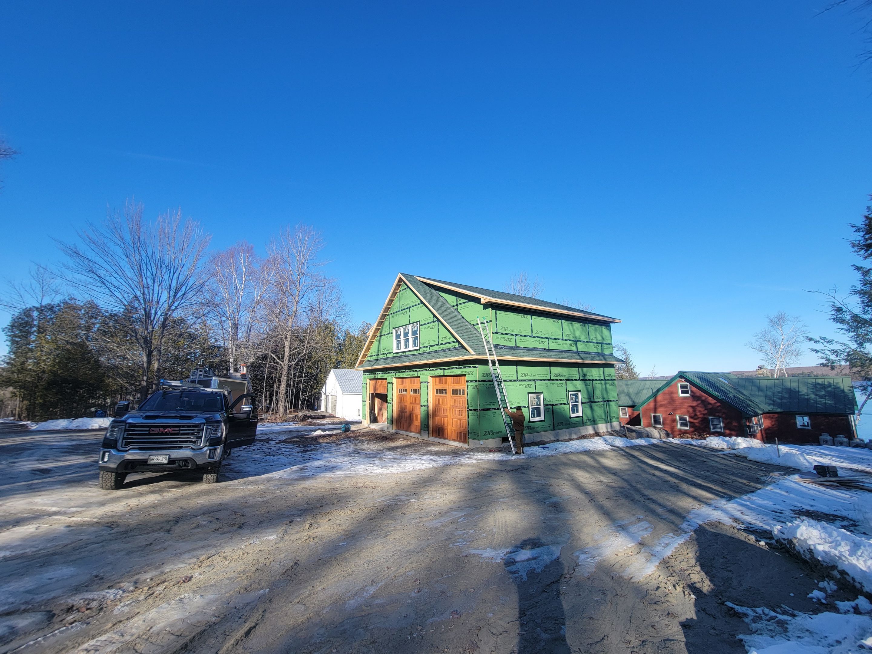 New Home Construction using CertainTeed landmark Pros by The B.A.R Roofing