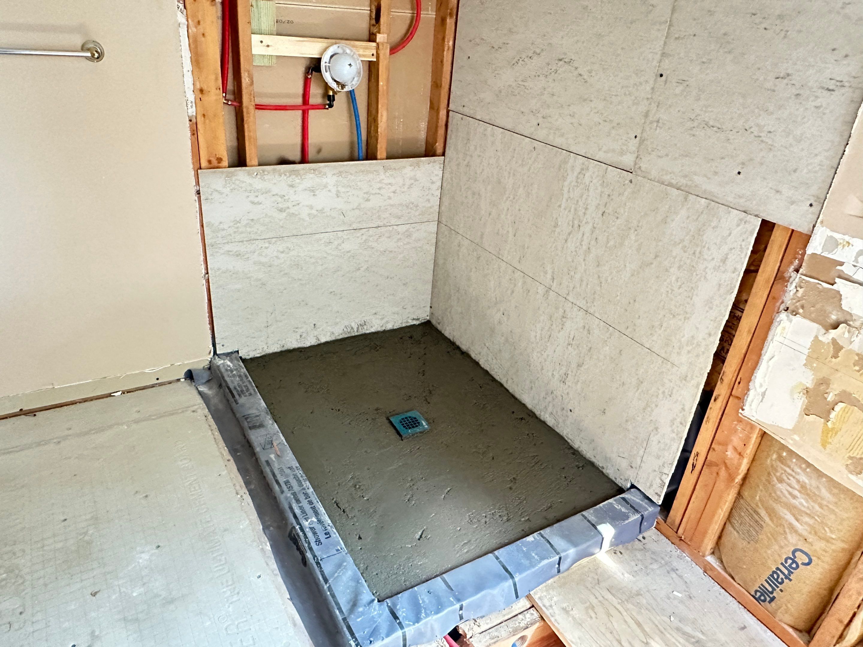 Bathroom Remodel using Tile by Home Concepts Construction