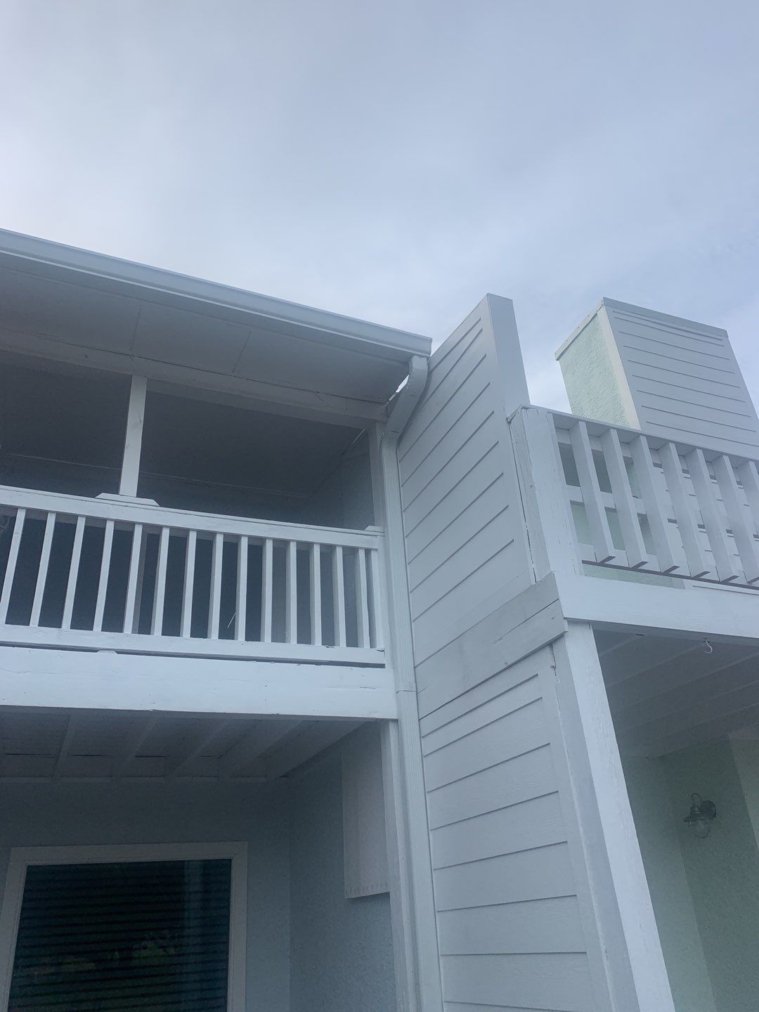 6 INCH Seamless Gutters in Panama City FL by Gutter Professors