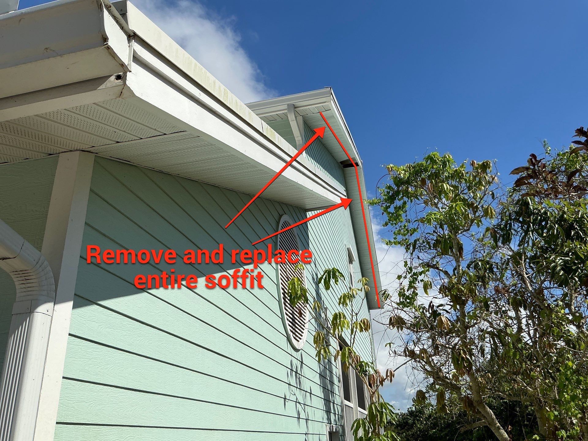 6-Inch Seamless Gutters in Siesta Key FL by Gutter Professor by Gutter Professors